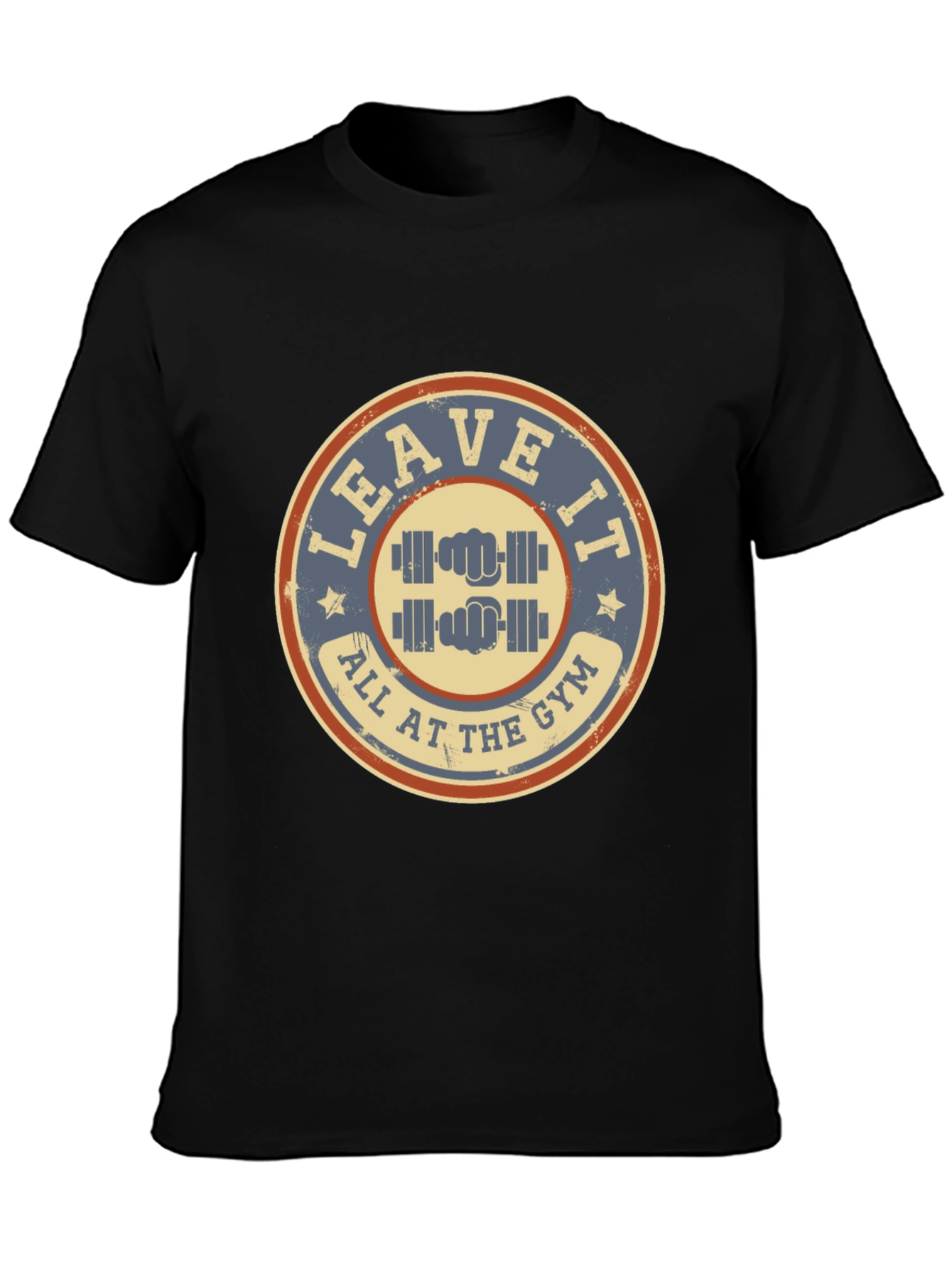 Leave It All at the Gym Black T-Shirt