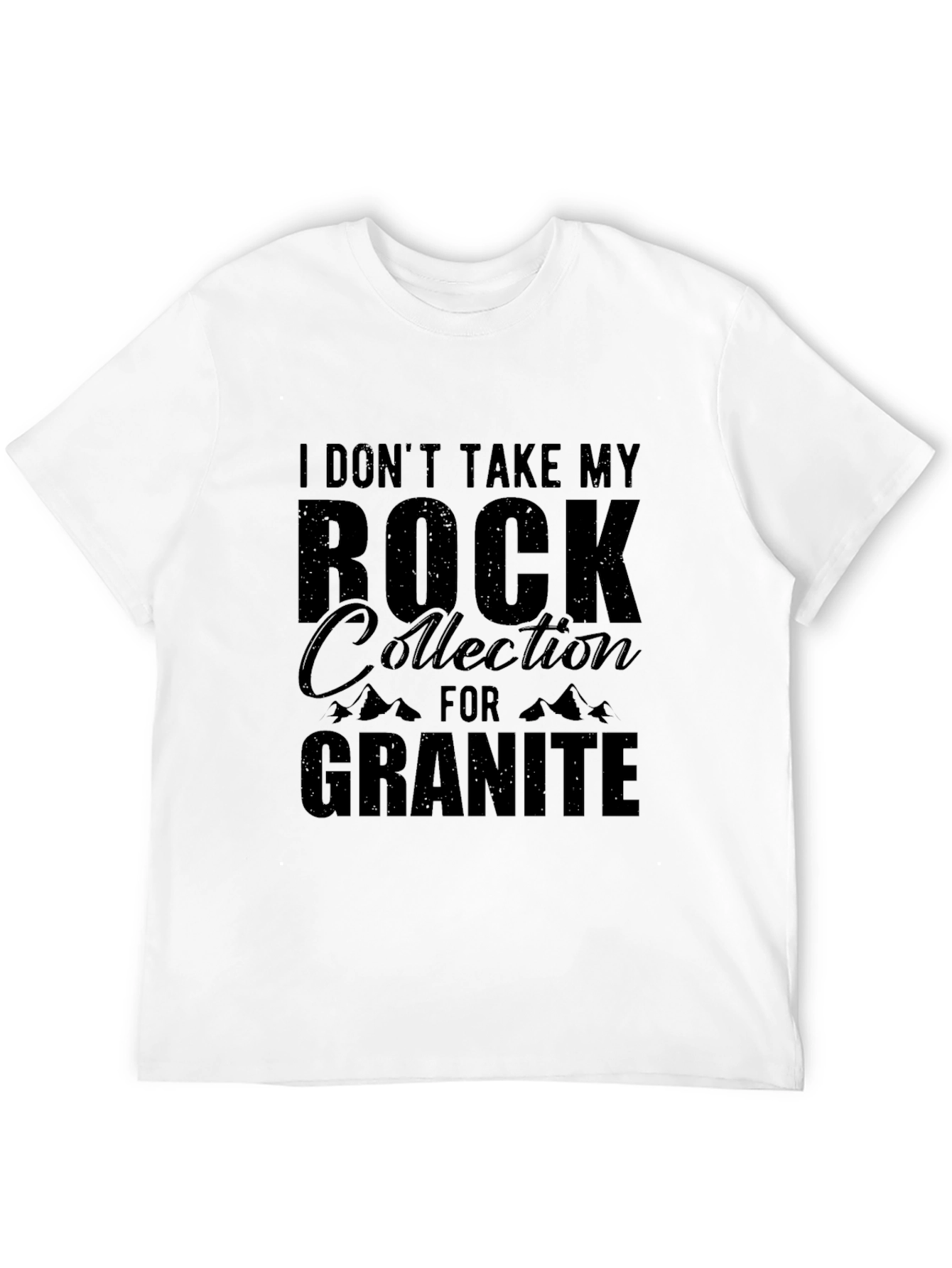 Rock Collection T-Shirt: Funny Geology Gift