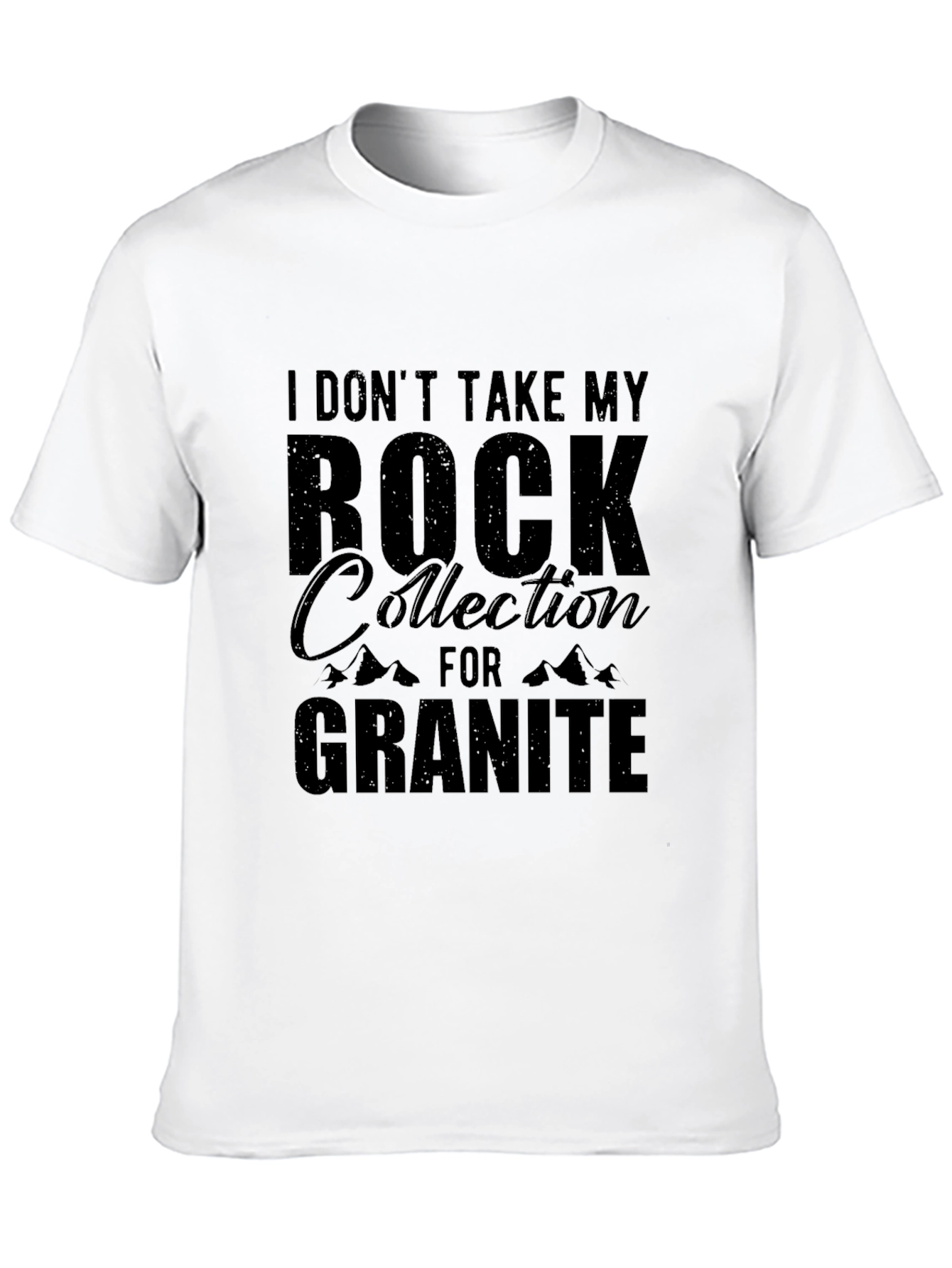 Rock Collection T-Shirt: Funny Geology Gift