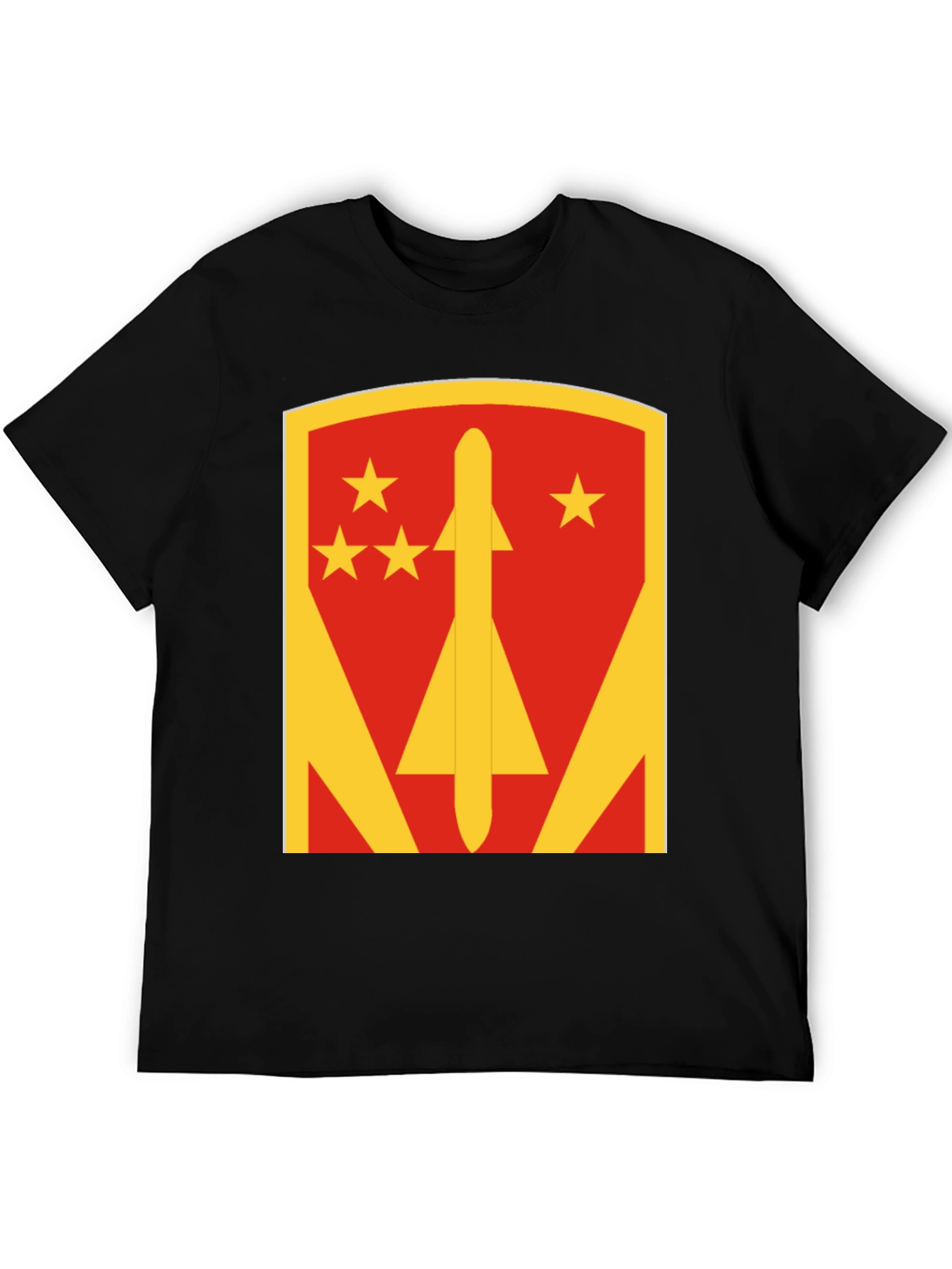 Missile Emblem Black T-Shirt