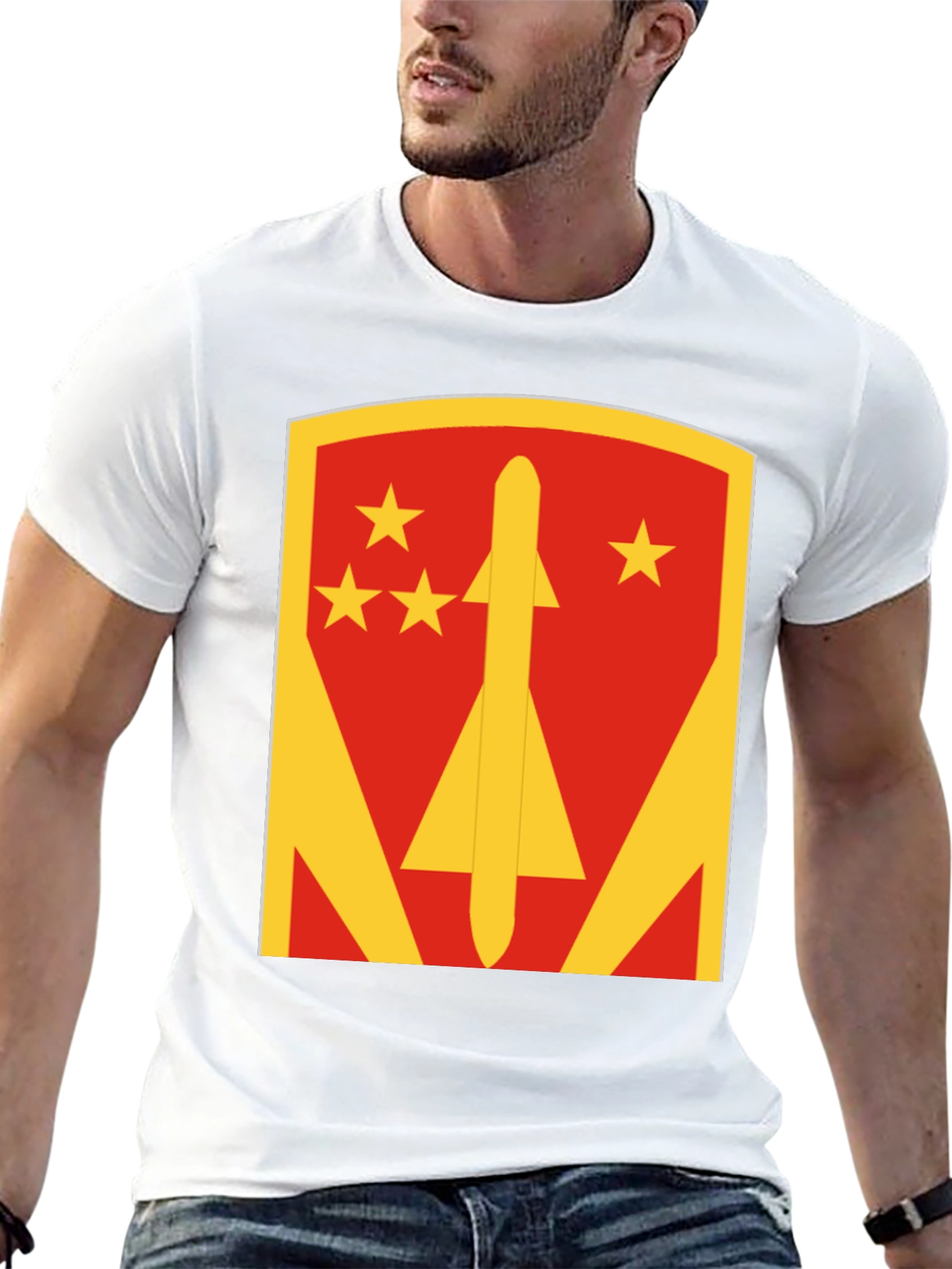 Missile Emblem Black T-Shirt