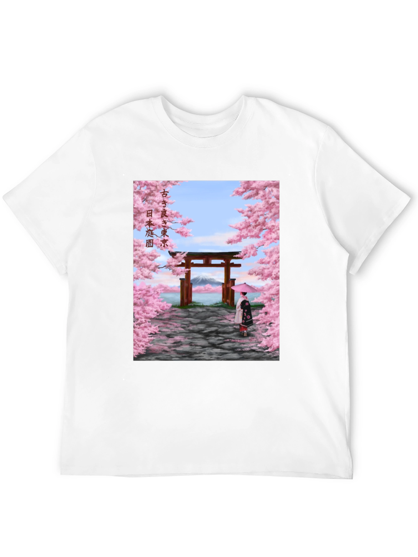 Sakura Tokyo T-Shirt - Japanese Garden Tee
