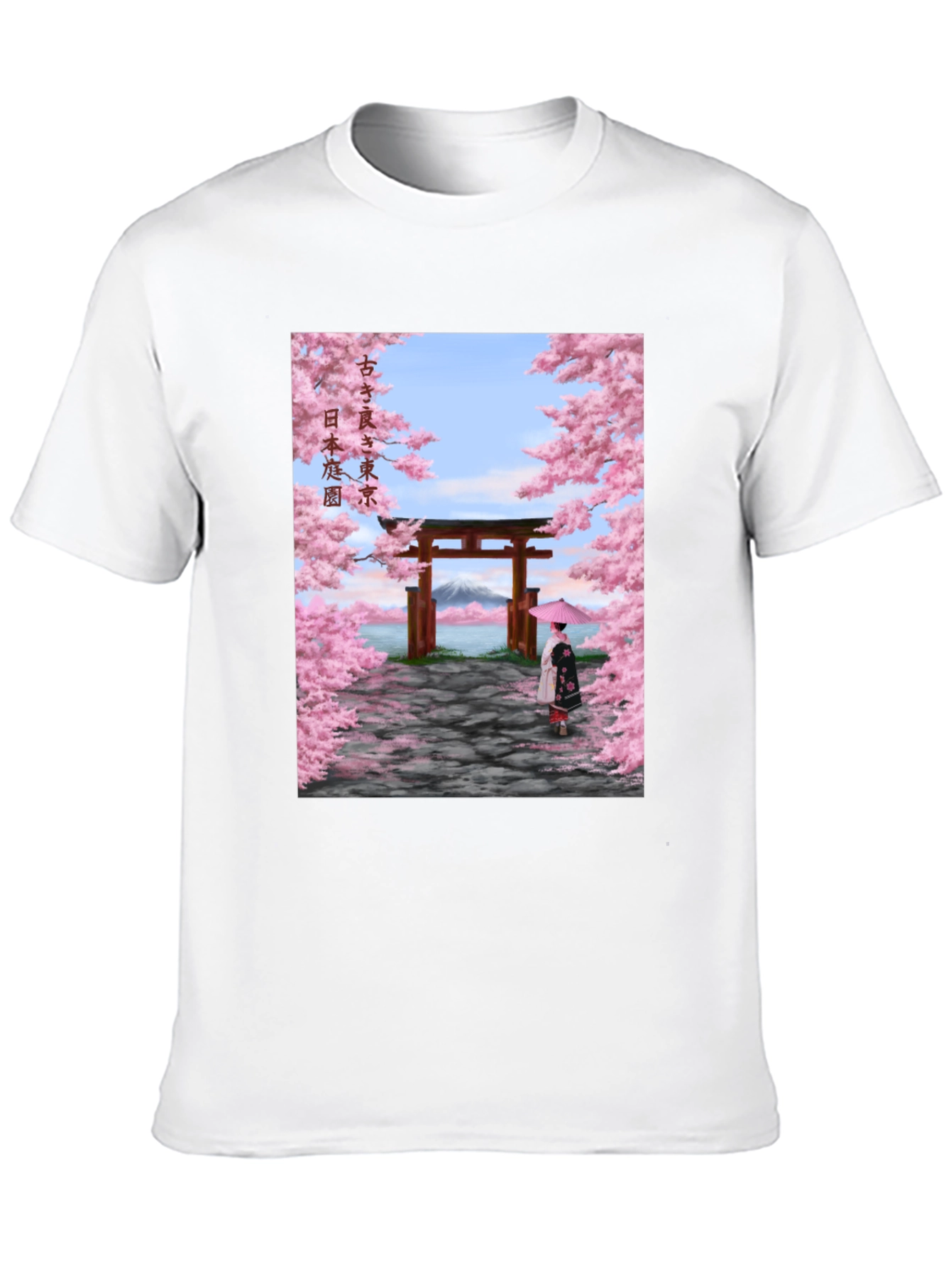 Sakura Tokyo T-Shirt - Japanese Garden Tee