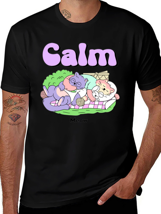 Calm Cats Graphic Tee