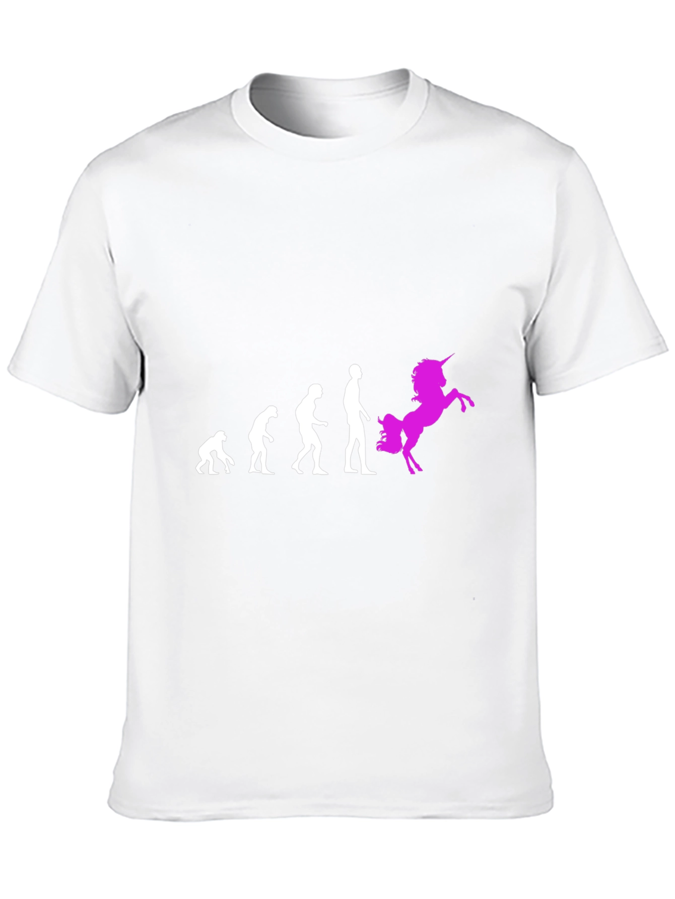 Evolution to Unicorn Graphic T-Shirt