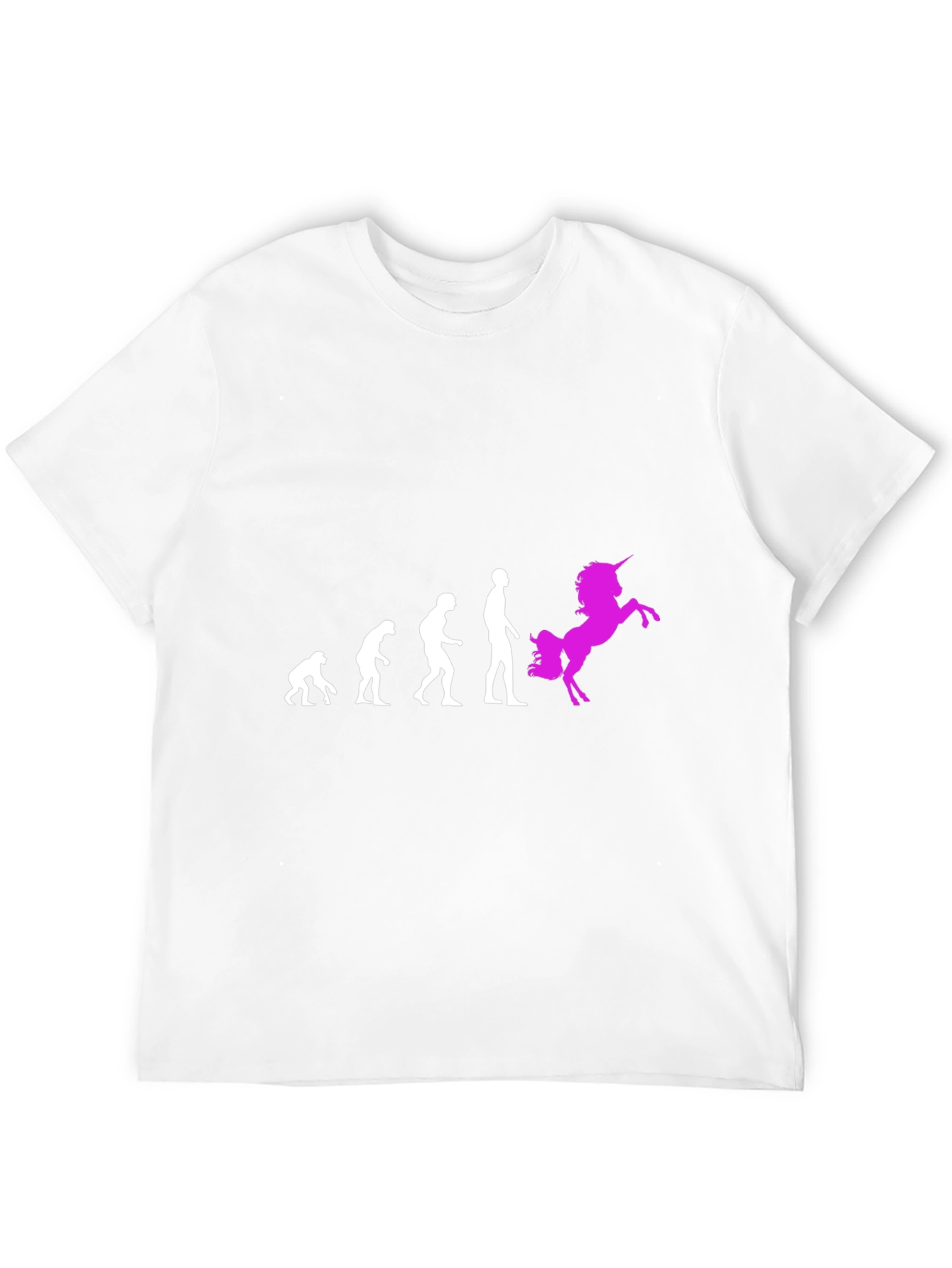 Evolution to Unicorn Graphic T-Shirt