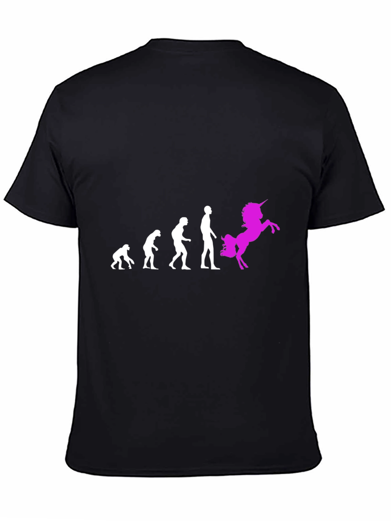 Evolution to Unicorn Graphic T-Shirt