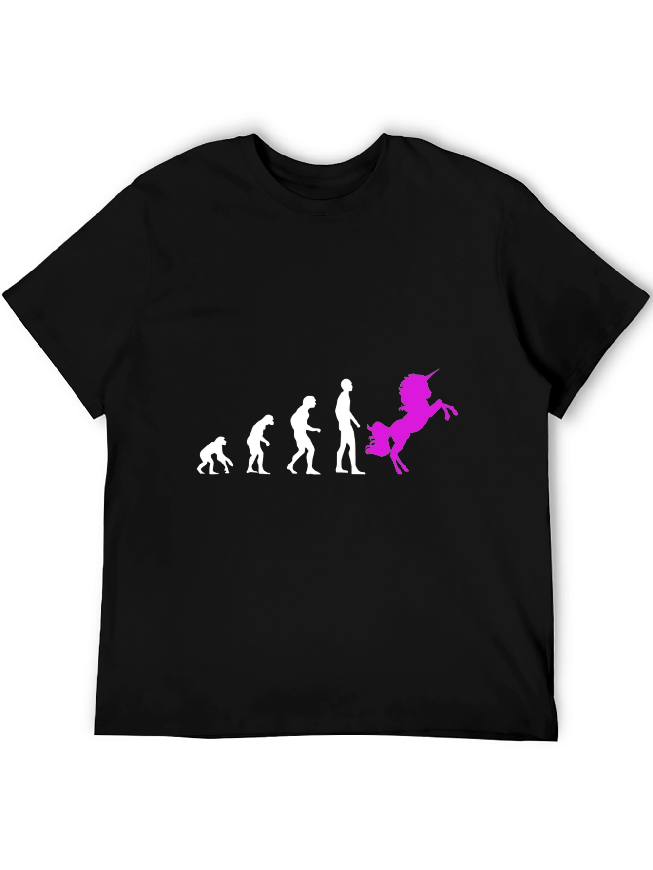 Evolution to Unicorn Graphic T-Shirt