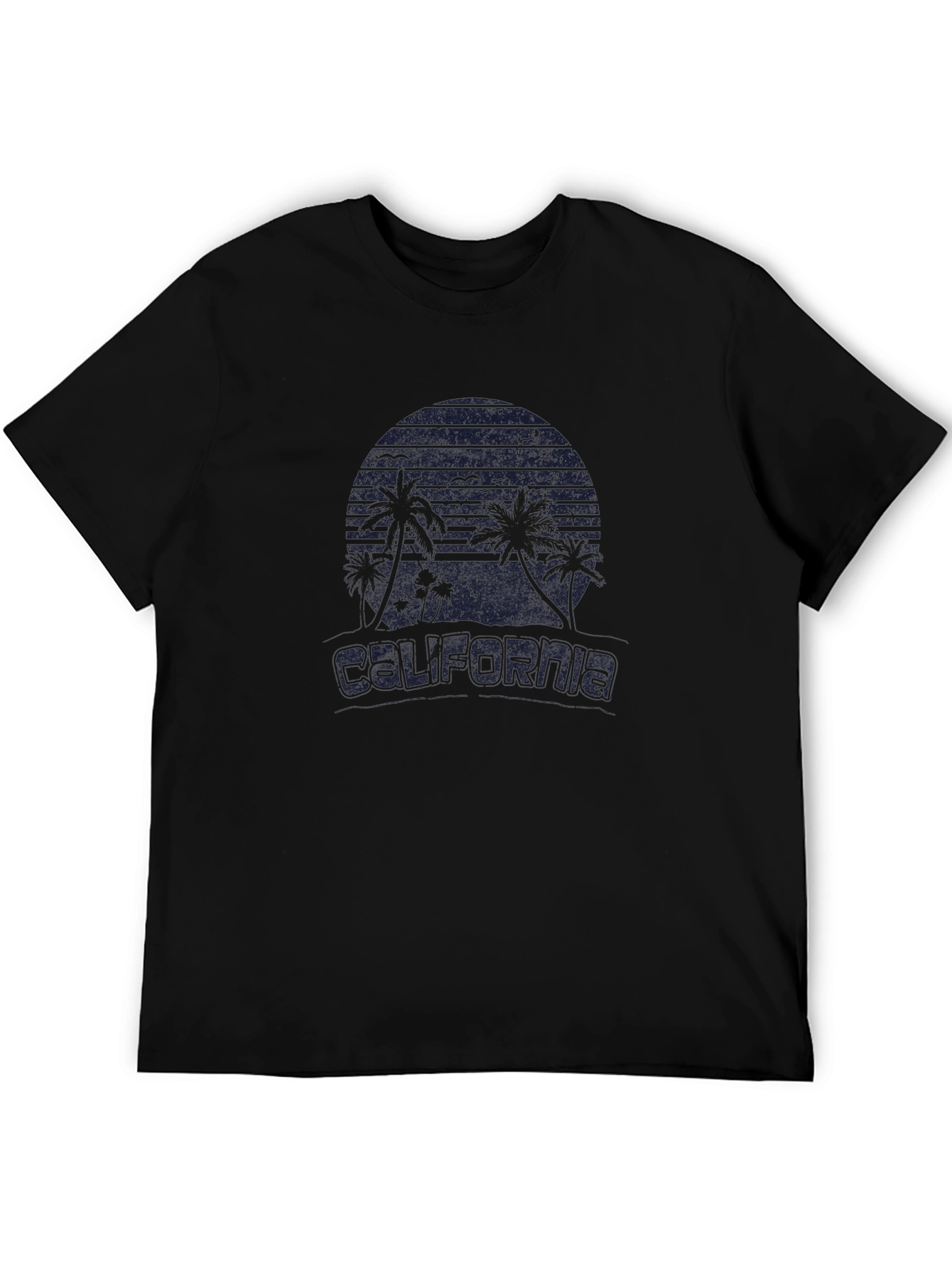 California Graphic T-Shirt - Black