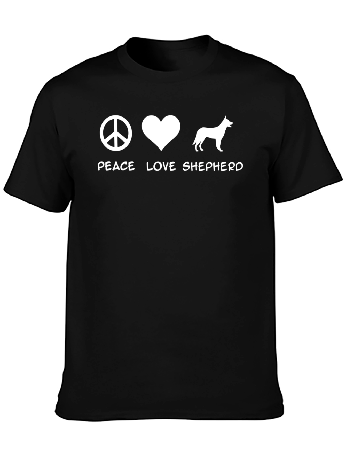 Peace Love Shepherd Graphic Tee