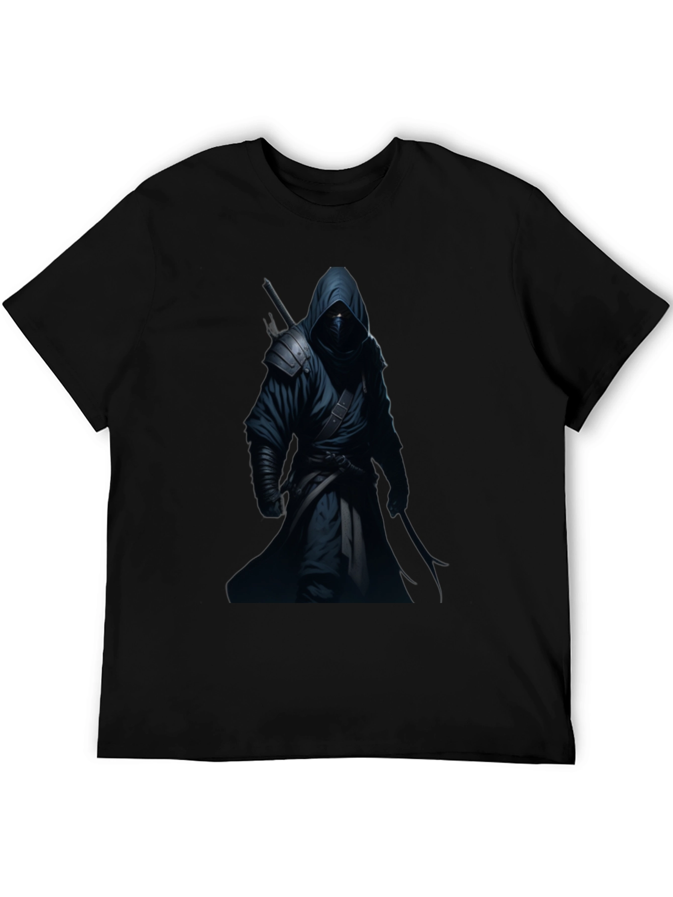 Ninja Warrior Black Graphic T-Shirt