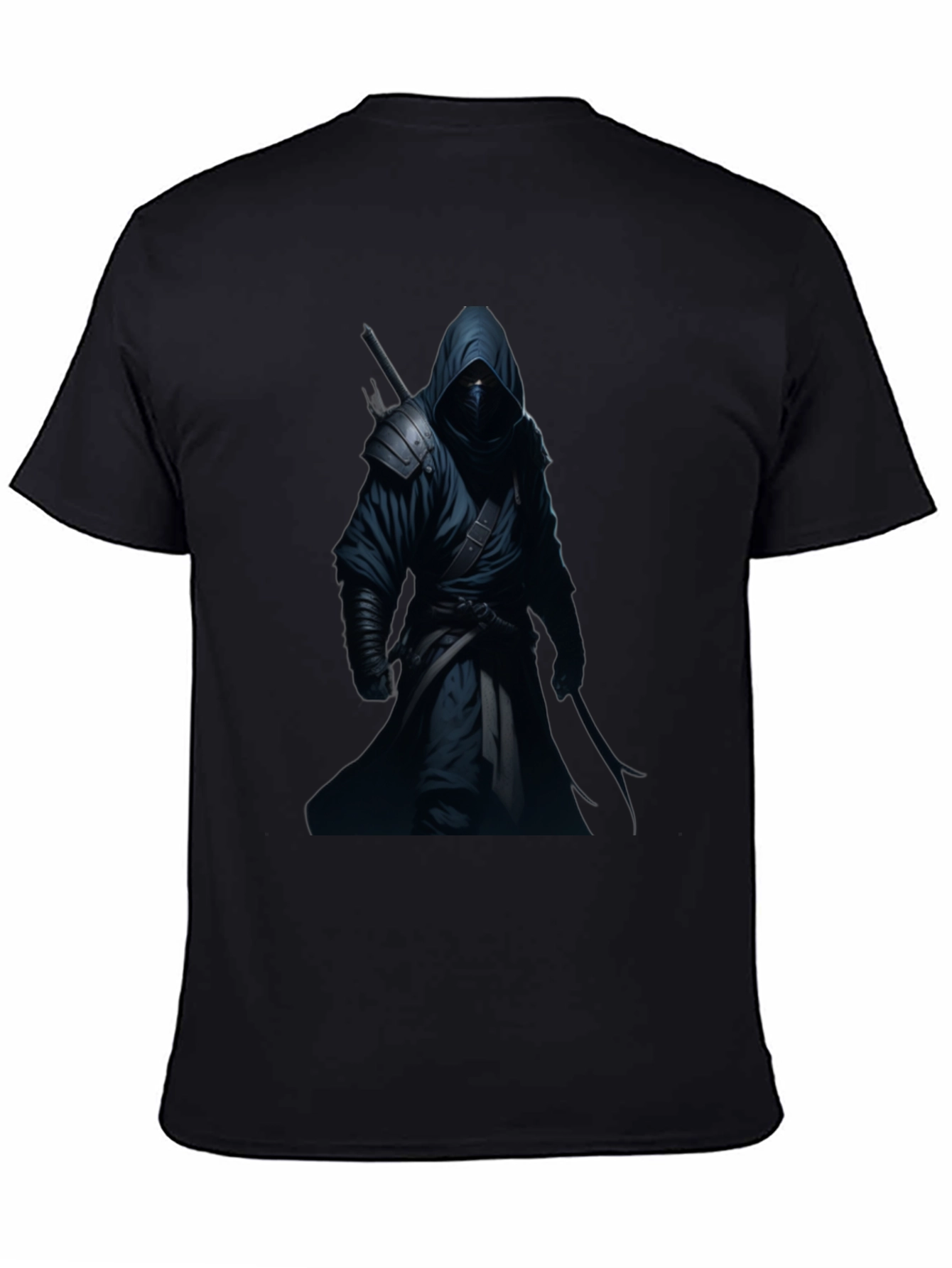 Ninja Warrior Black Graphic T-Shirt