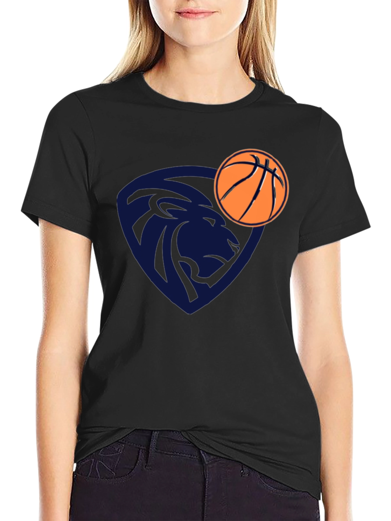 Lion Basketball Graphic Tee - Stylish & Unique Design