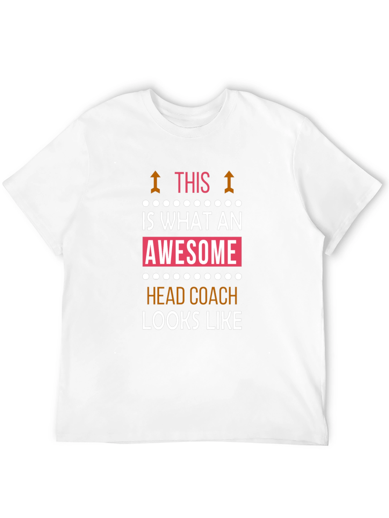 Awesome Head Coach Graphic T-Shirt
