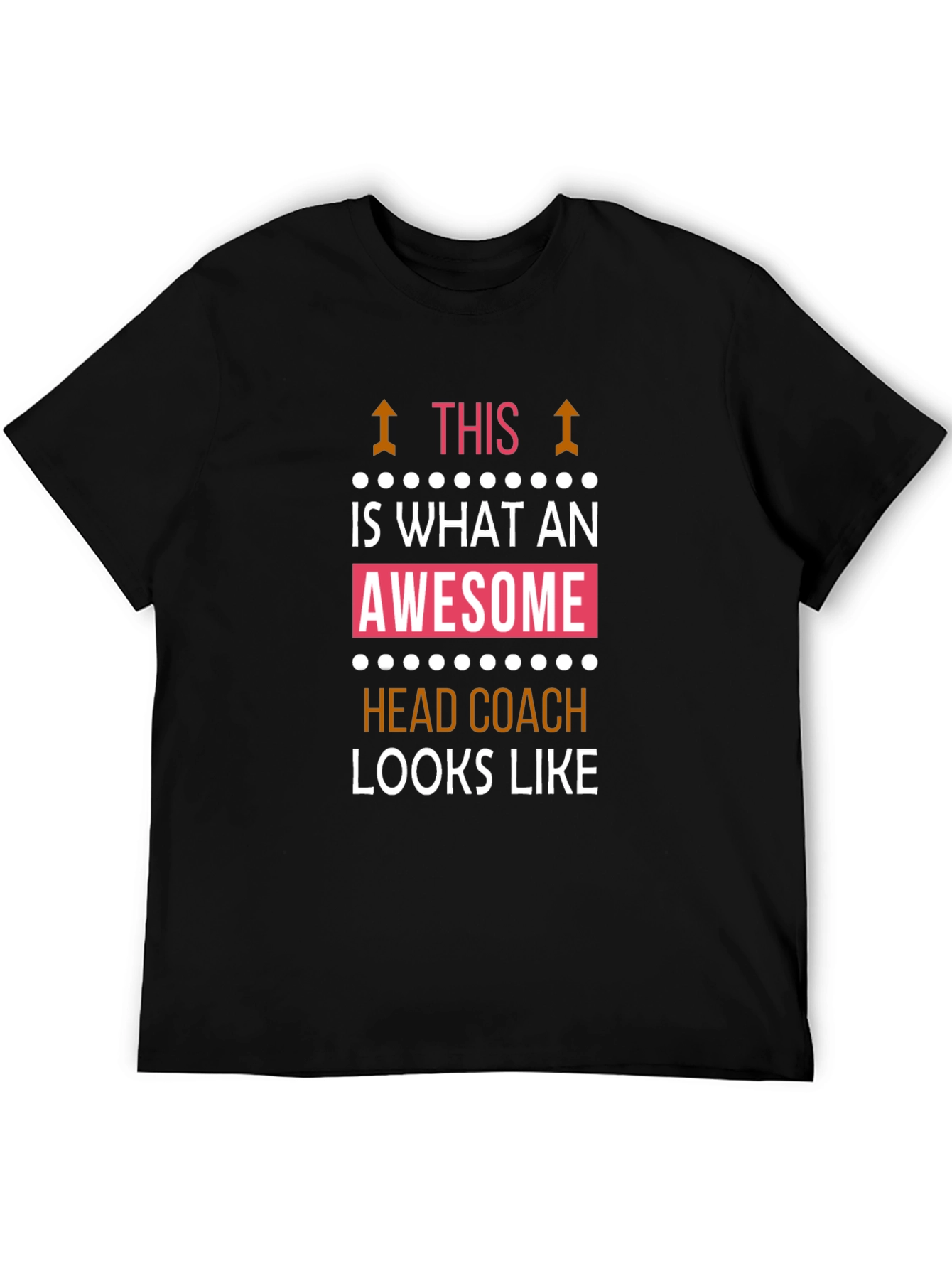 Awesome Head Coach Graphic T-Shirt