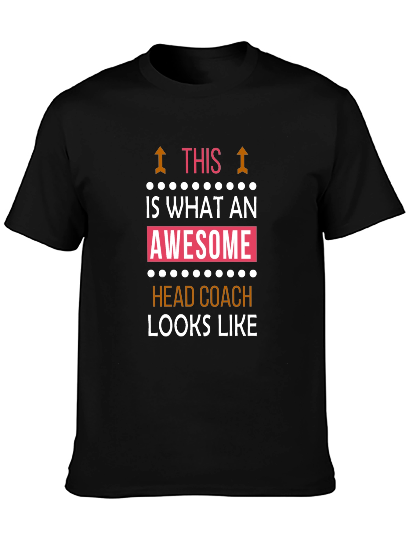Awesome Head Coach Graphic T-Shirt