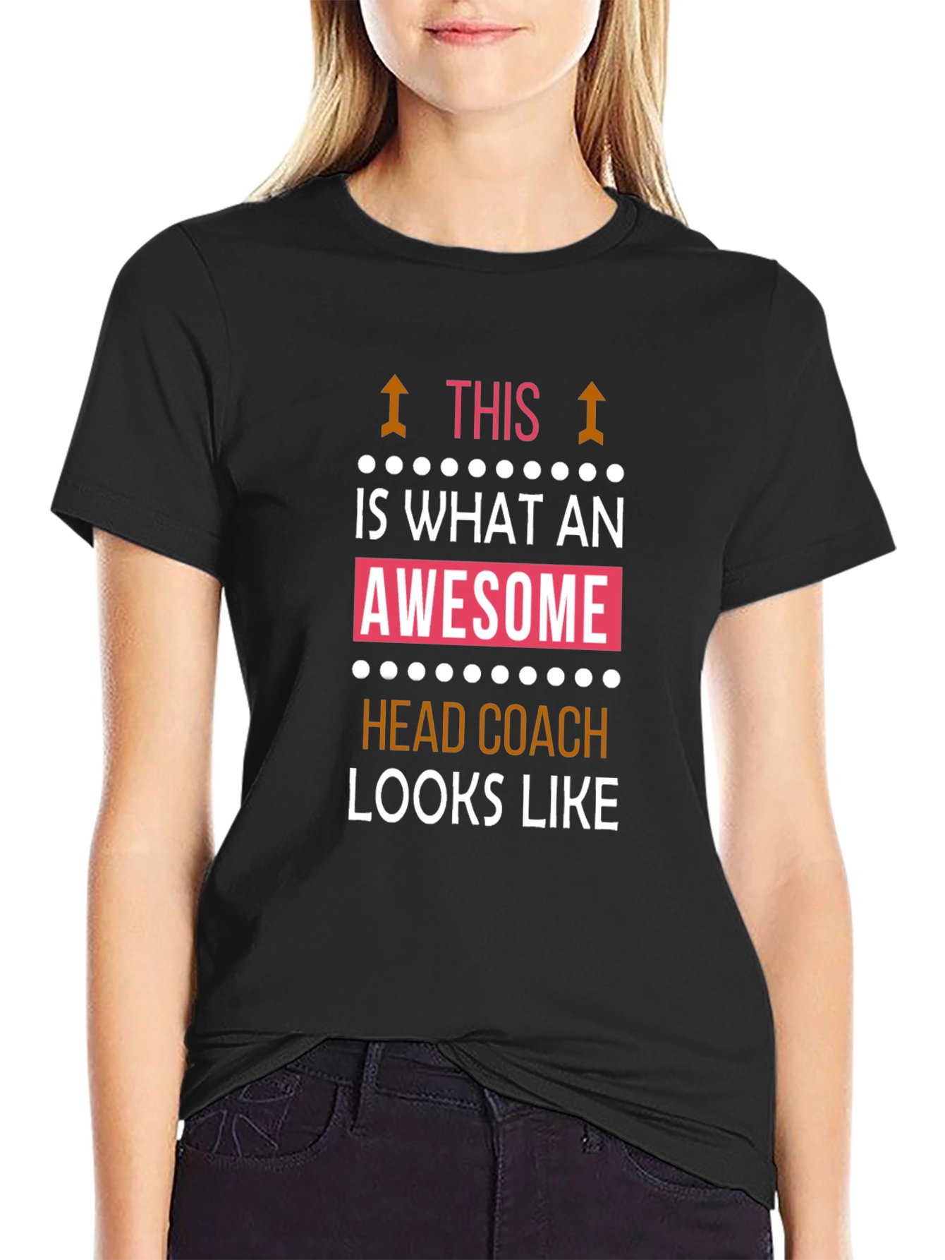 Awesome Head Coach Graphic T-Shirt