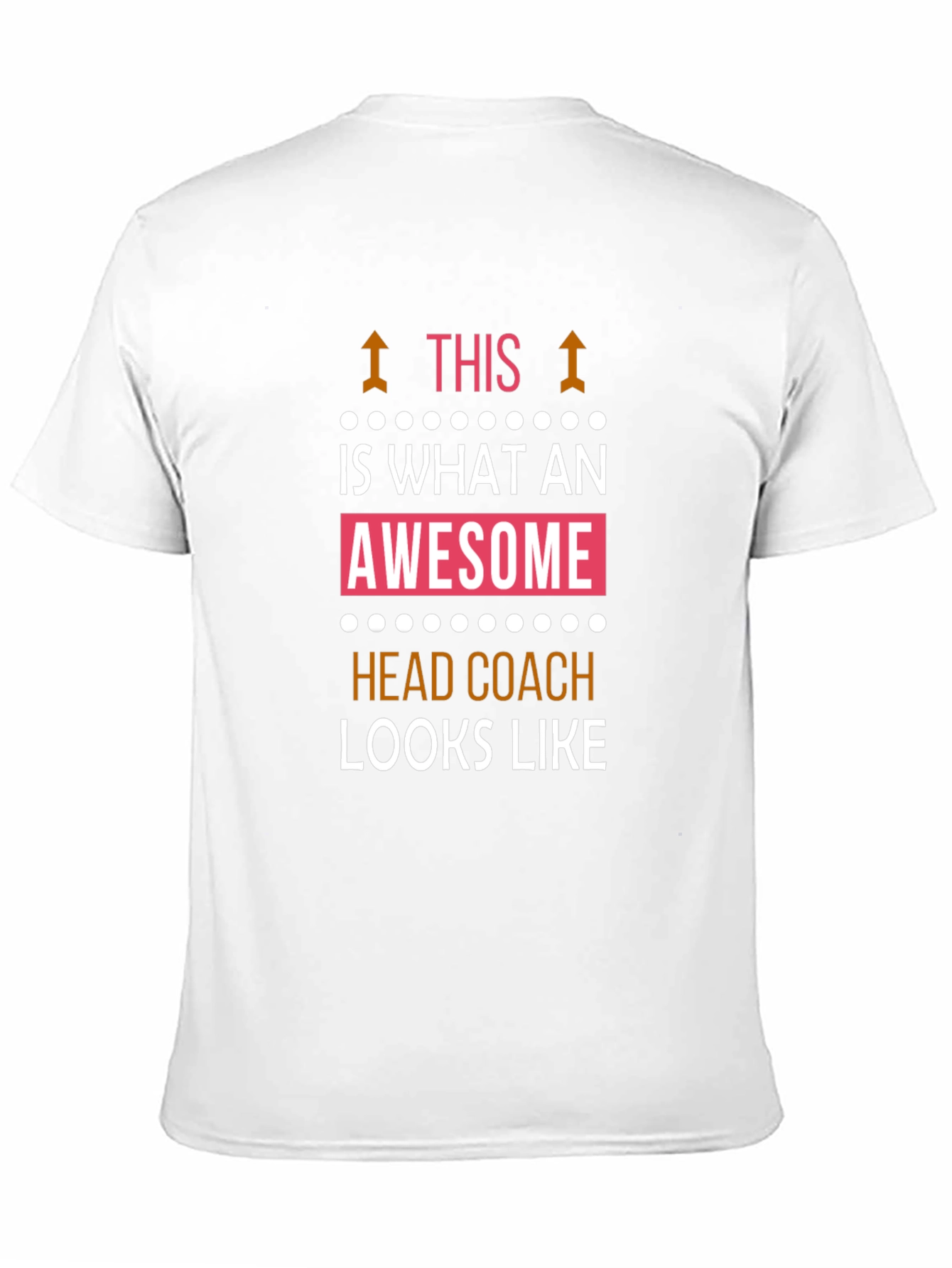 Awesome Head Coach Graphic T-Shirt