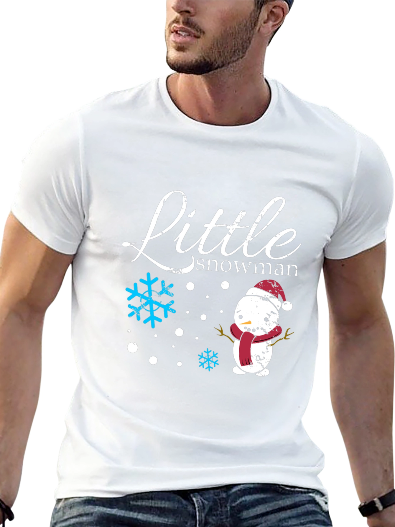 Little Snowman Graphic Tee