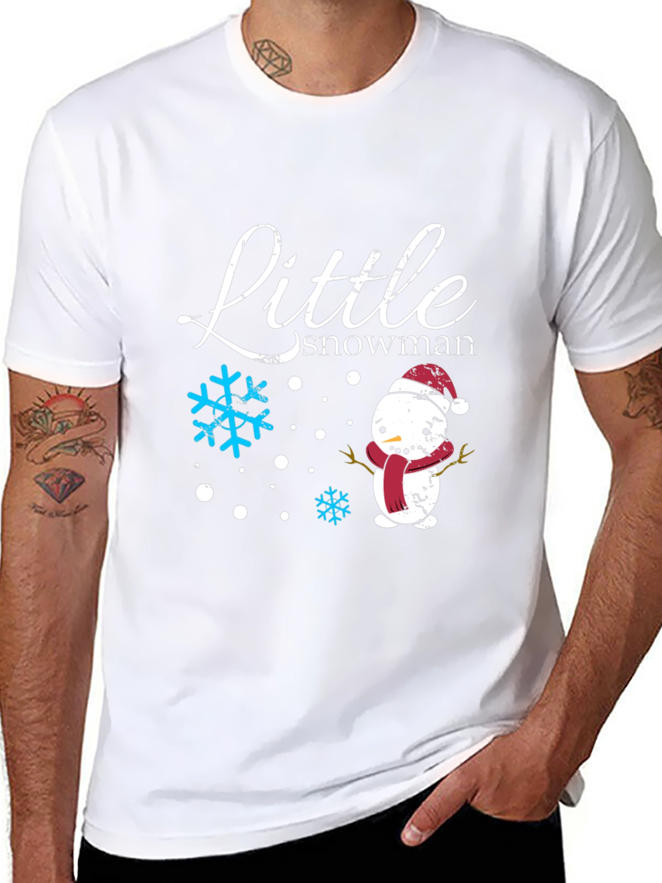 Little Snowman Graphic Tee