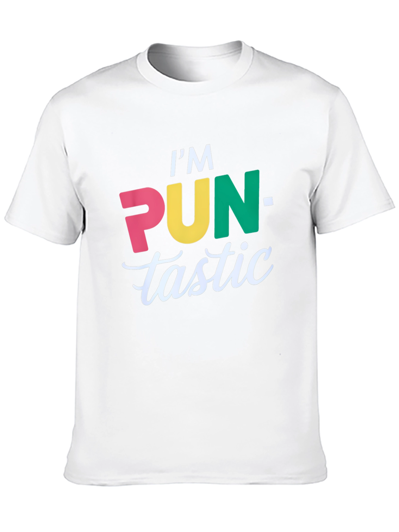 Pun-tastic Graphic T-Shirt - Black Cotton Tee