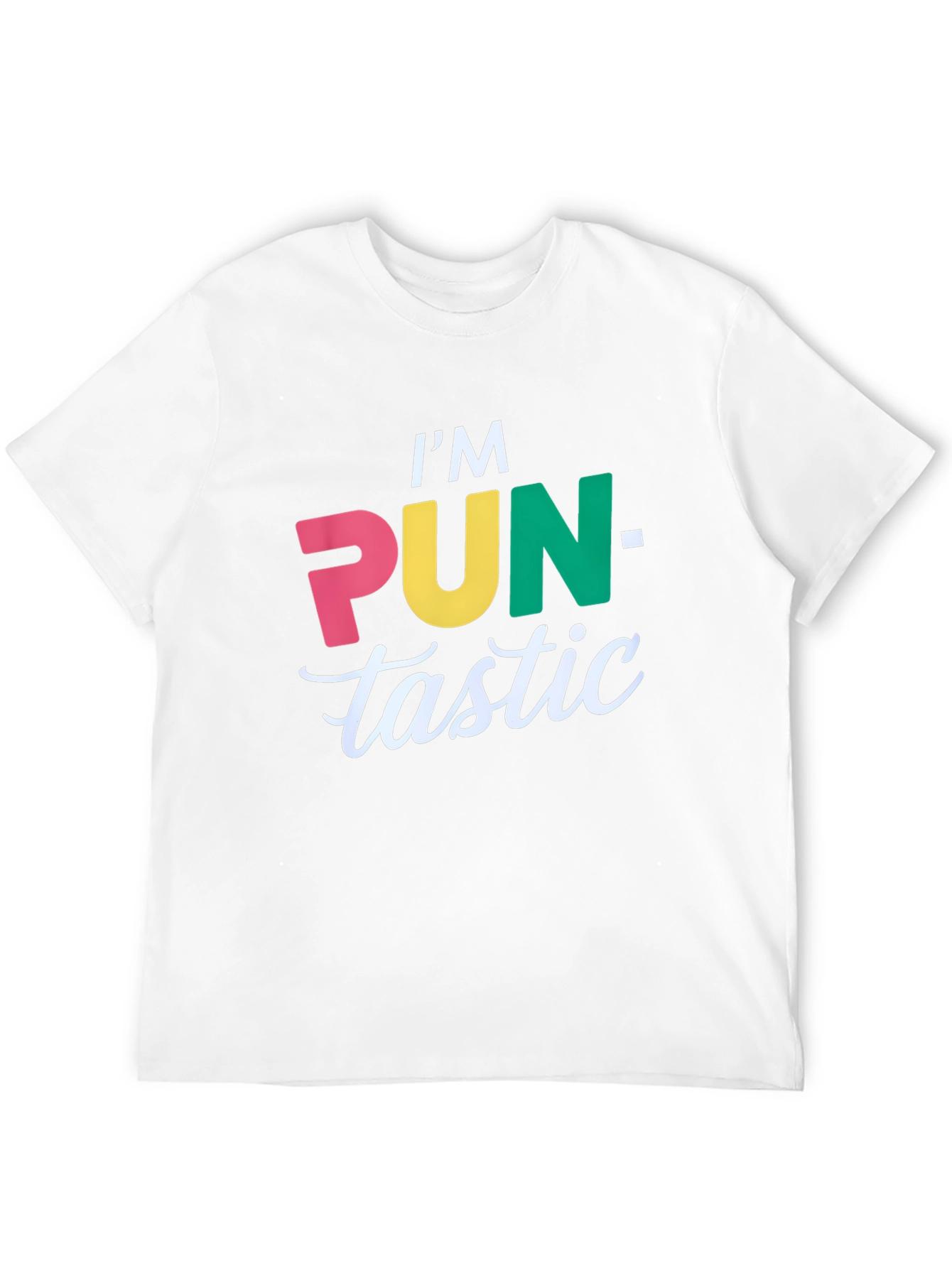 Pun-tastic Graphic T-Shirt - Black Cotton Tee