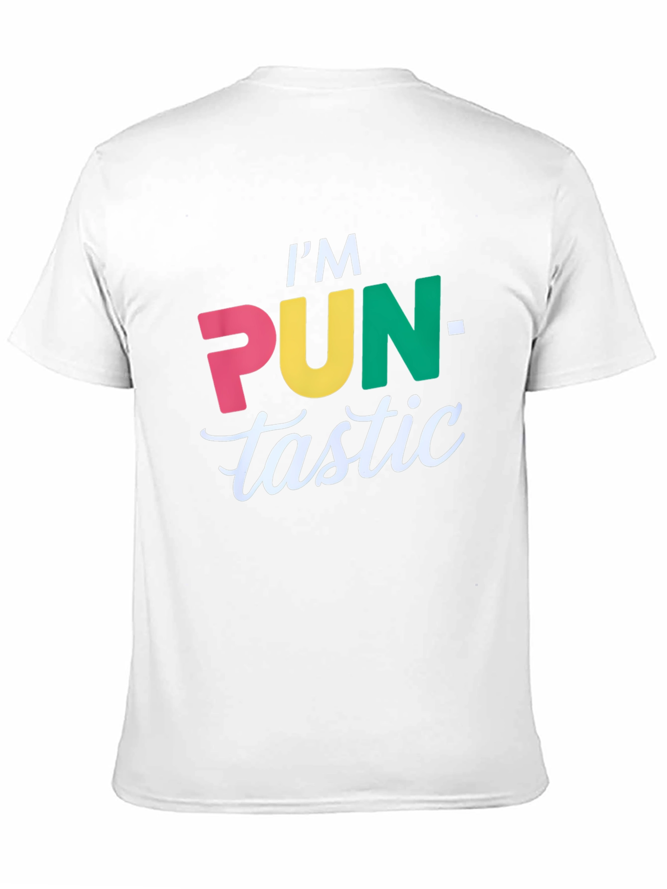 Pun-tastic Graphic T-Shirt - Black Cotton Tee