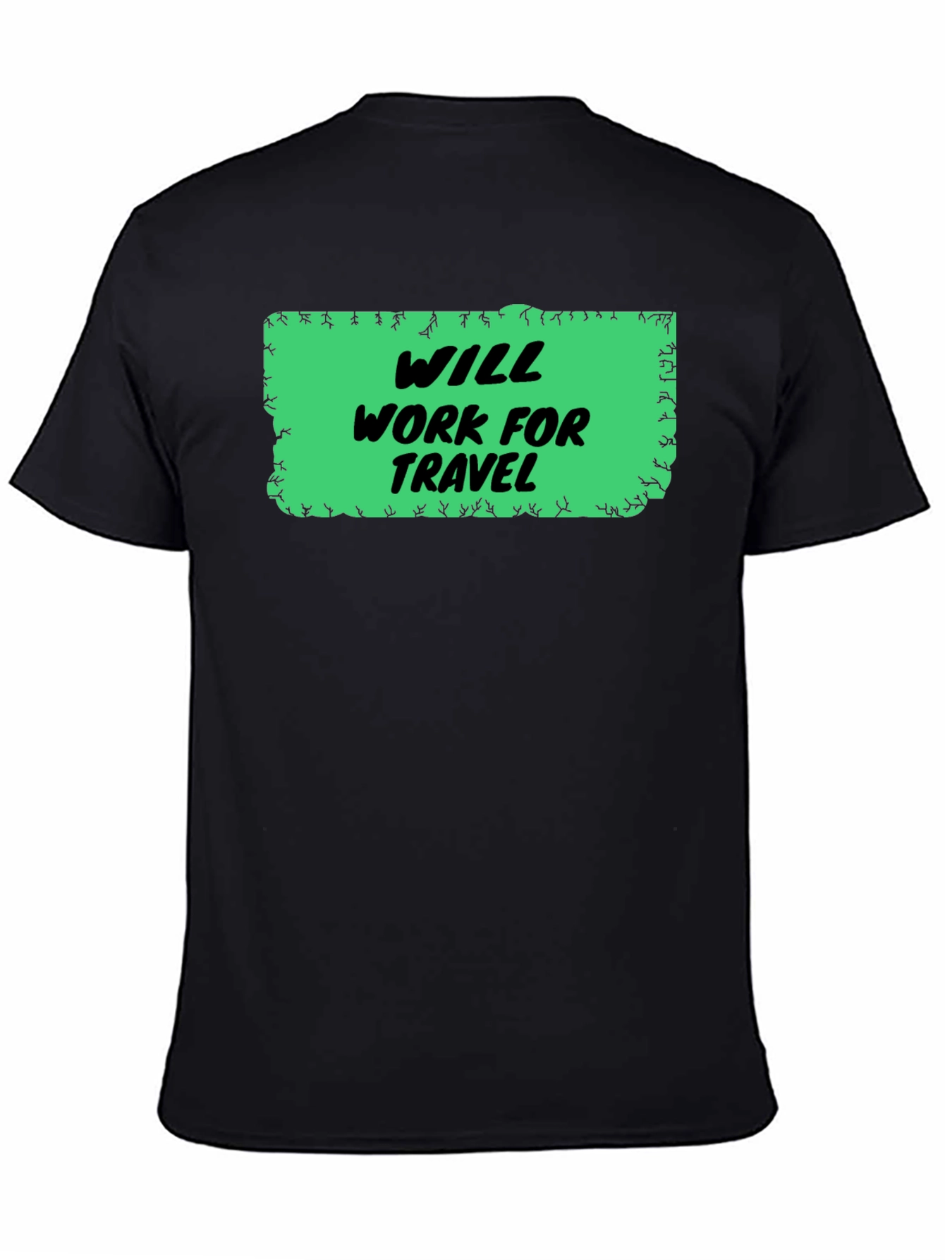 Will Work for Travel Graphic Tee