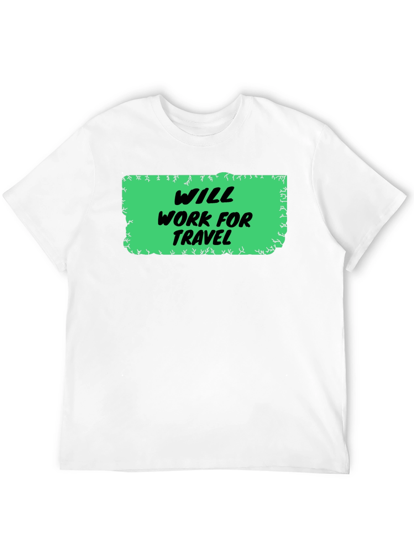 Will Work for Travel Graphic Tee