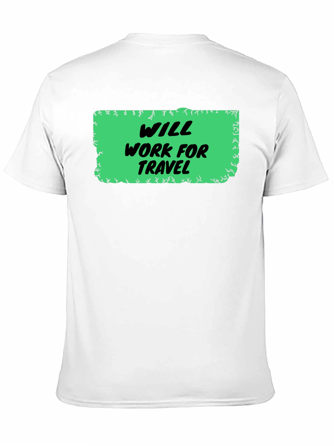 Will Work for Travel Graphic Tee