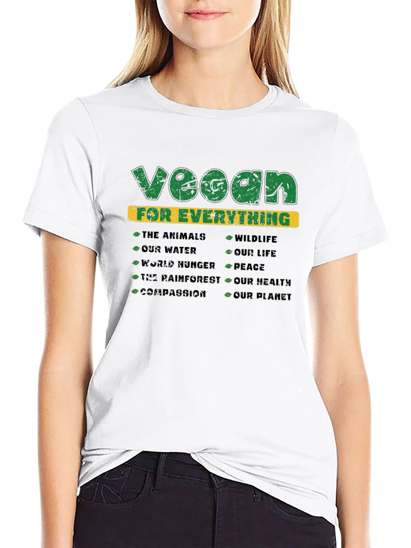 Vegan for Everything Graphic T-Shirt