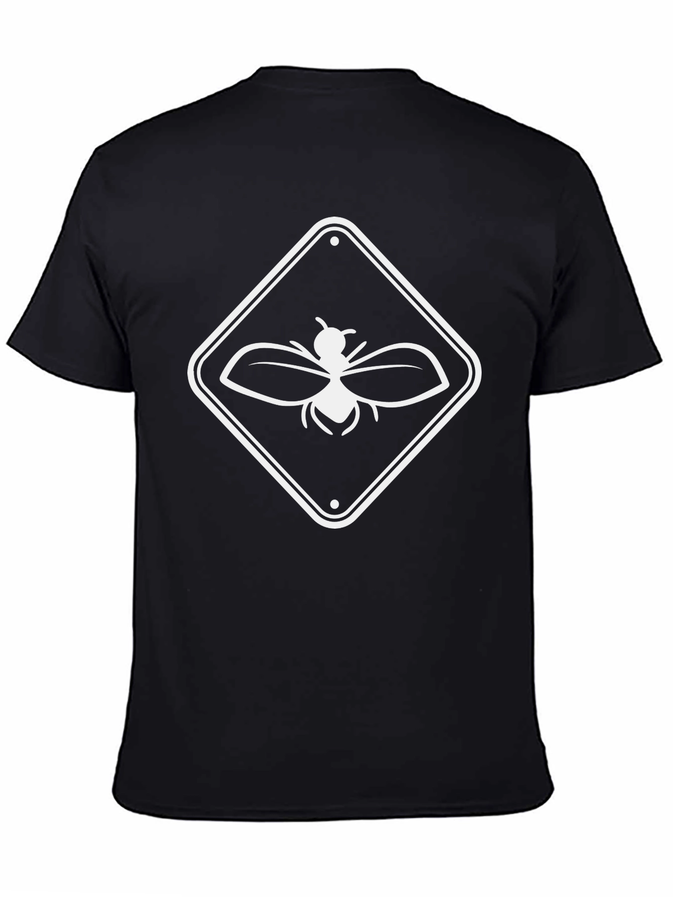 Bee Hazard Graphic Tee - Mens Black T-Shirt