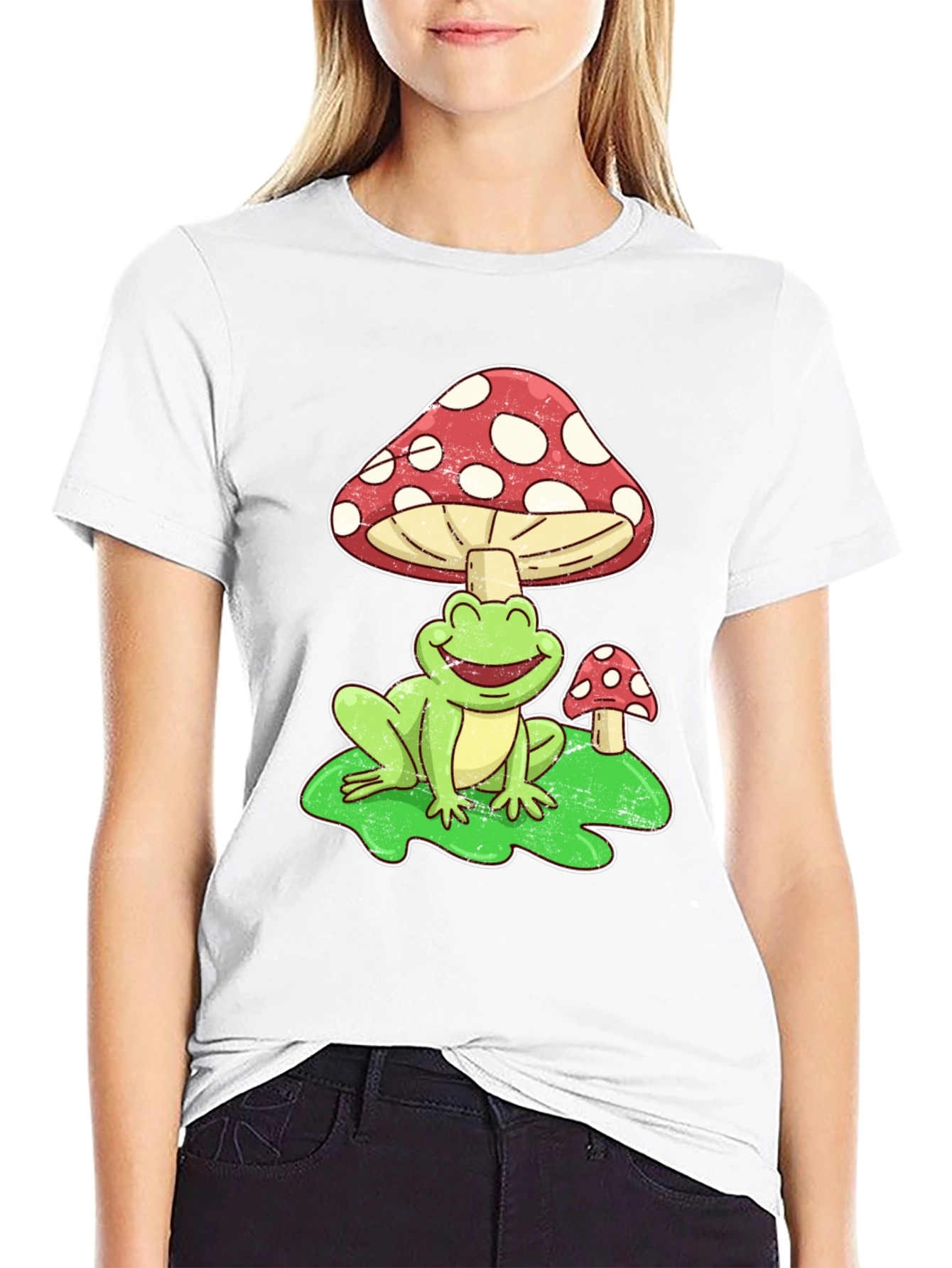 Frog & Mushroom Graphic Tee