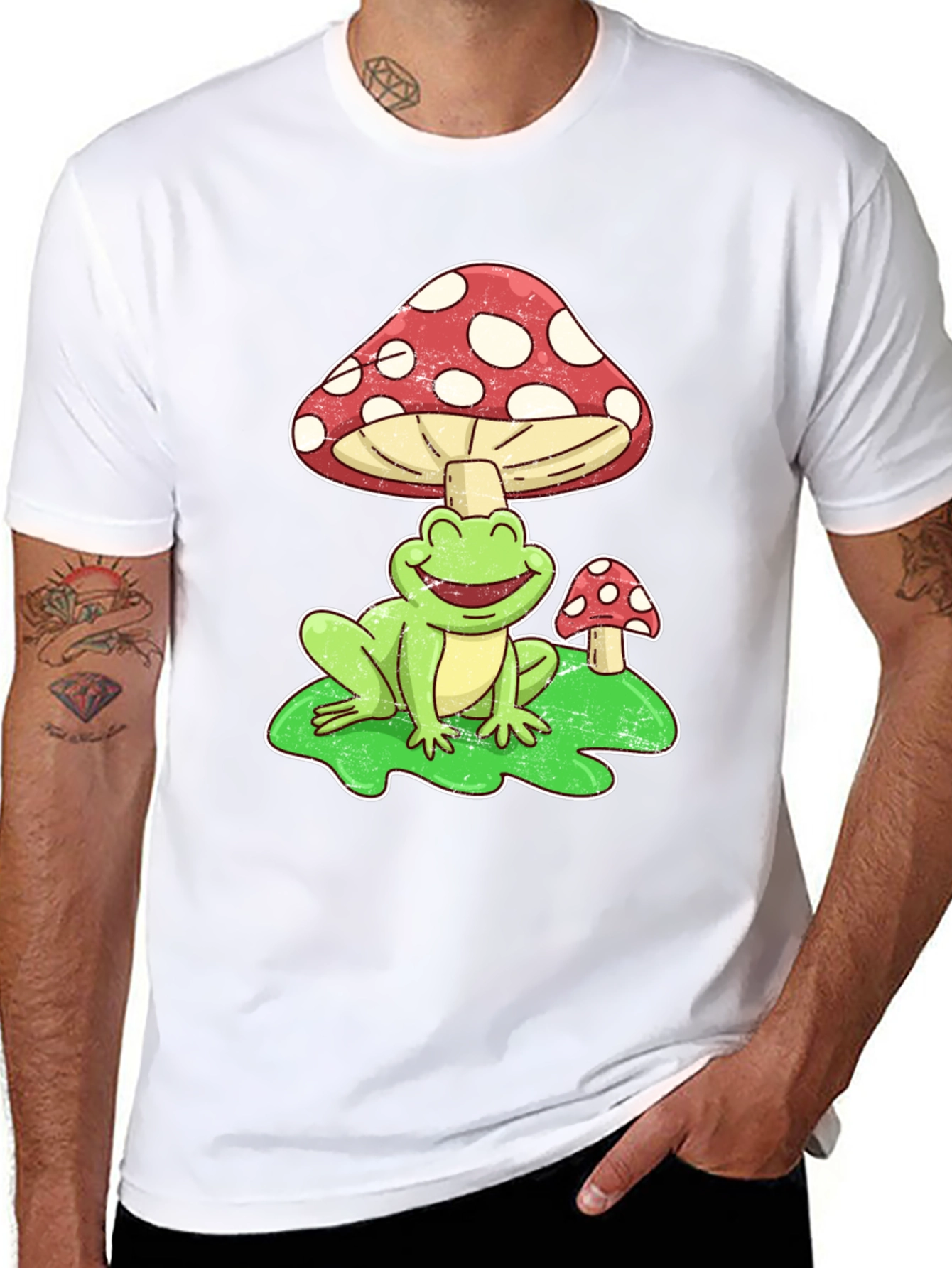 Frog & Mushroom Graphic Tee
