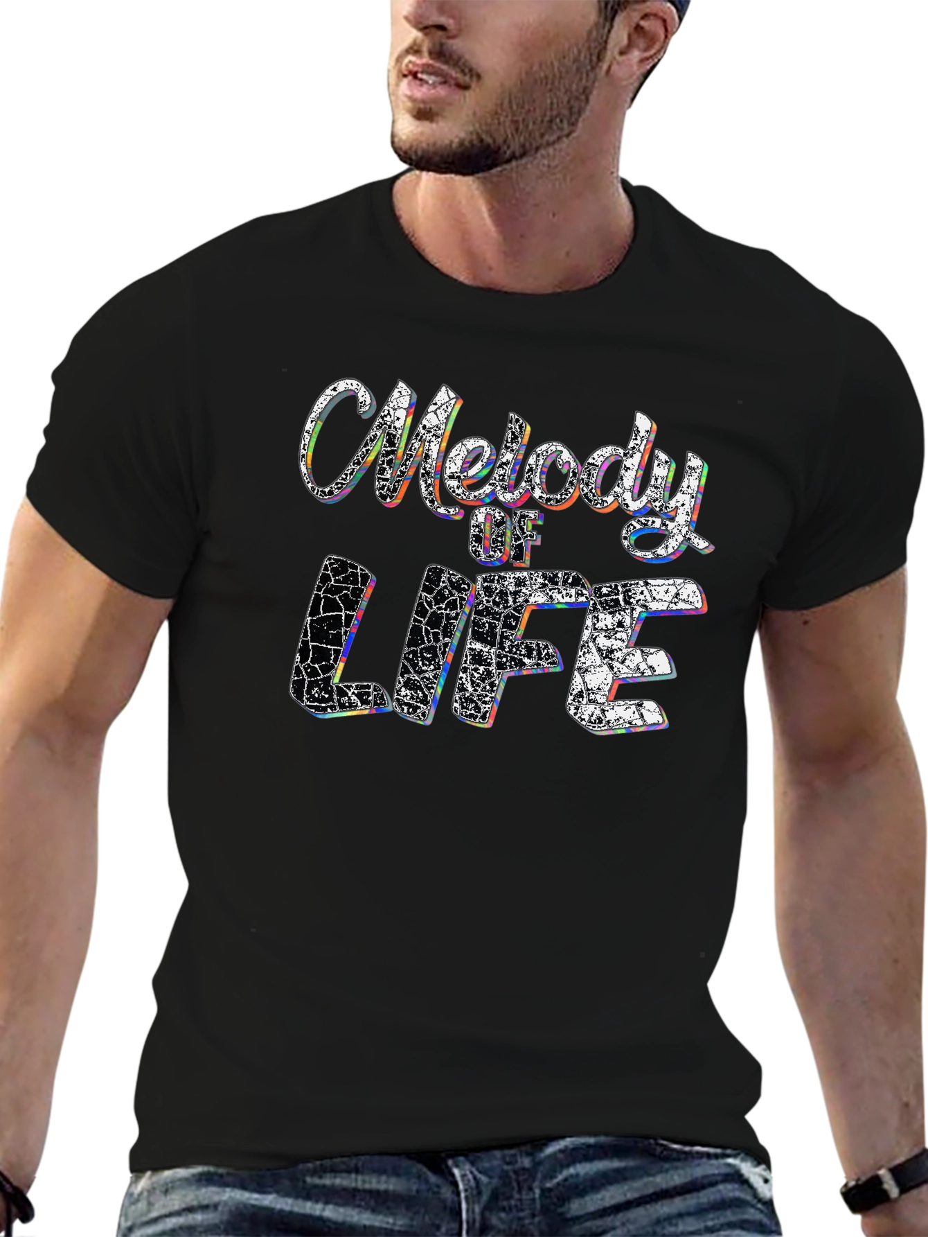 Melody of Life Graphic T-Shirt - Unique Design