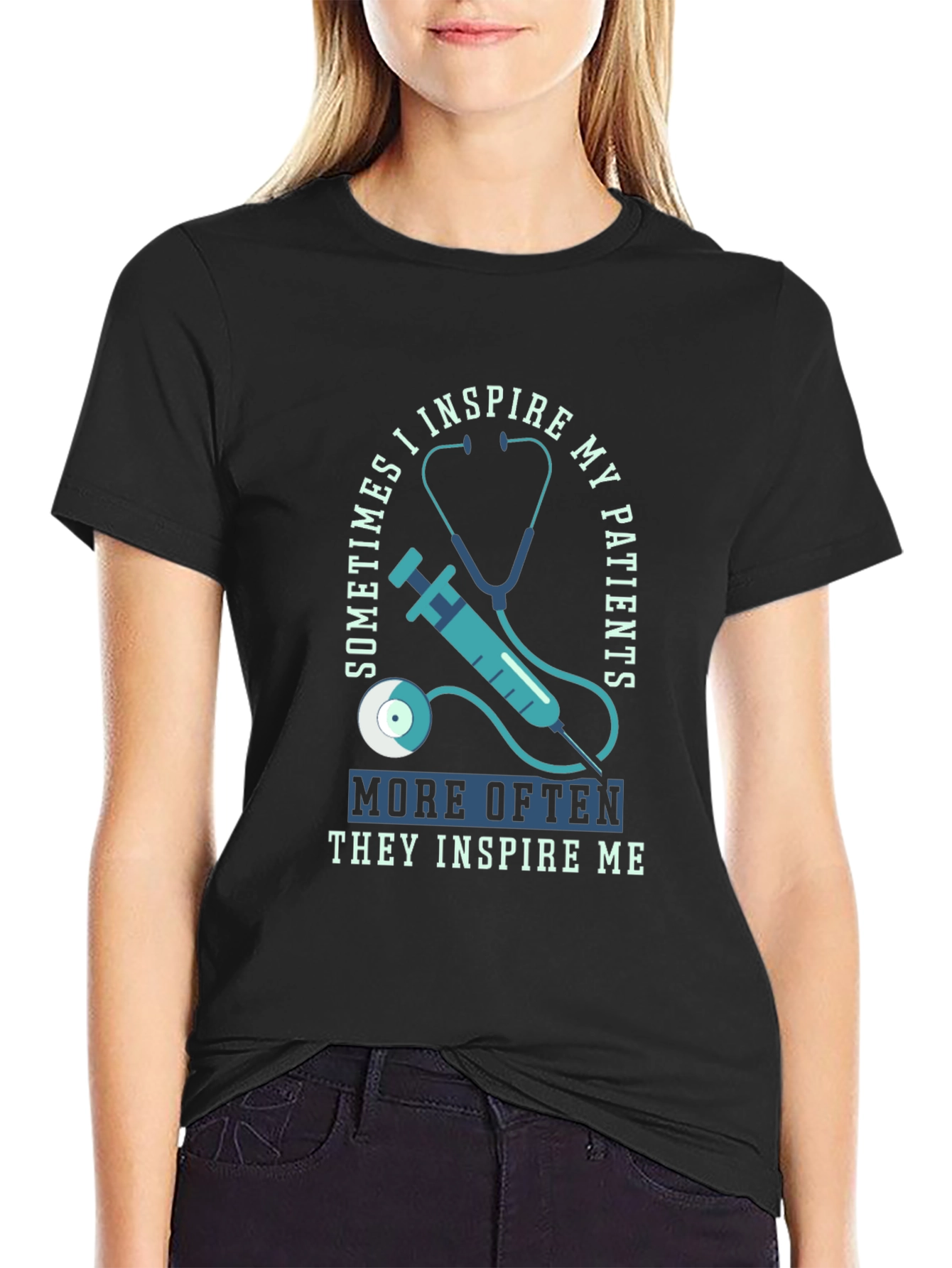 Inspiring Healthcare Tee - Nurse/Doctor Appreciation