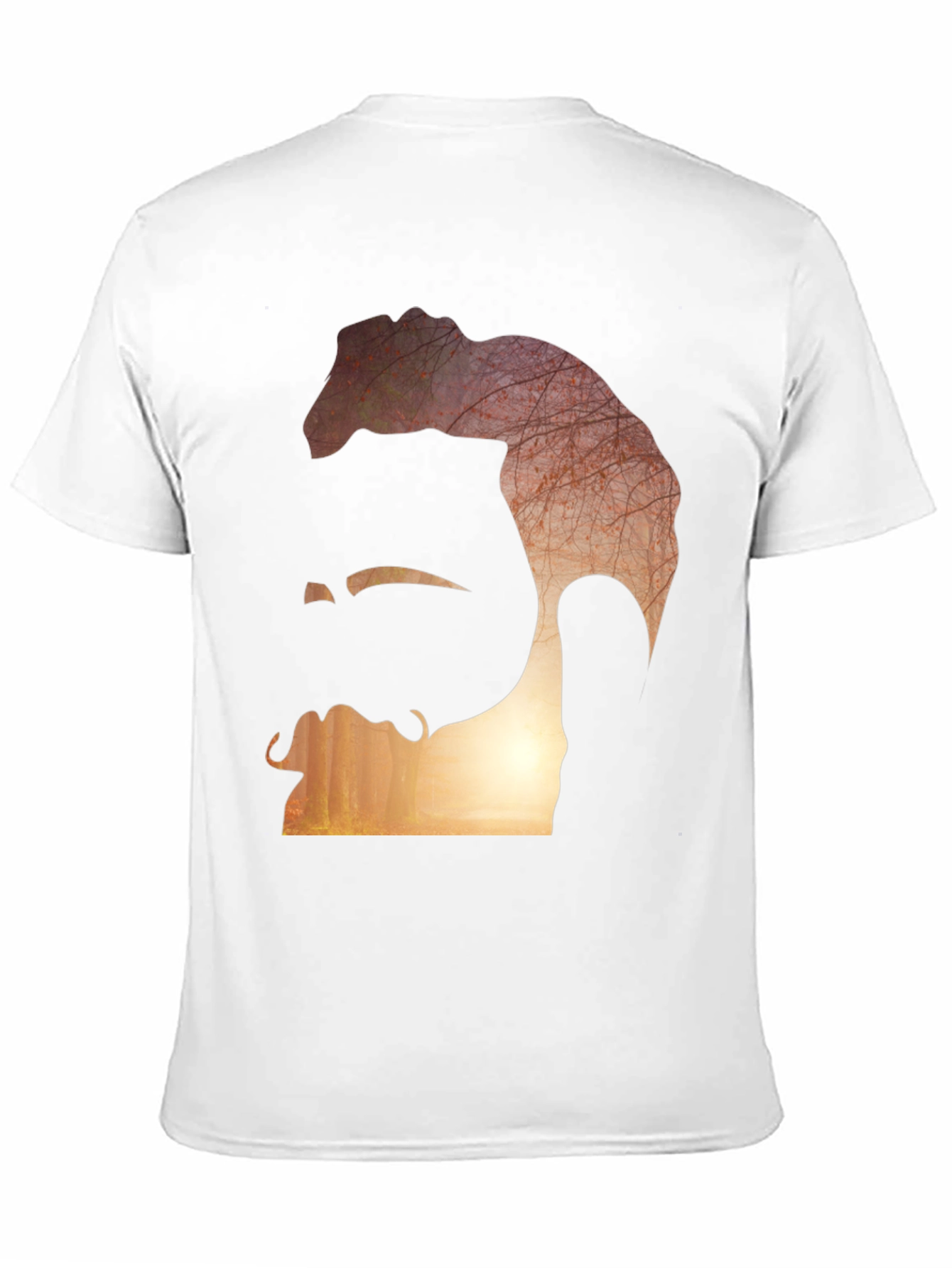 Abstract Silhouette Graphic Tee