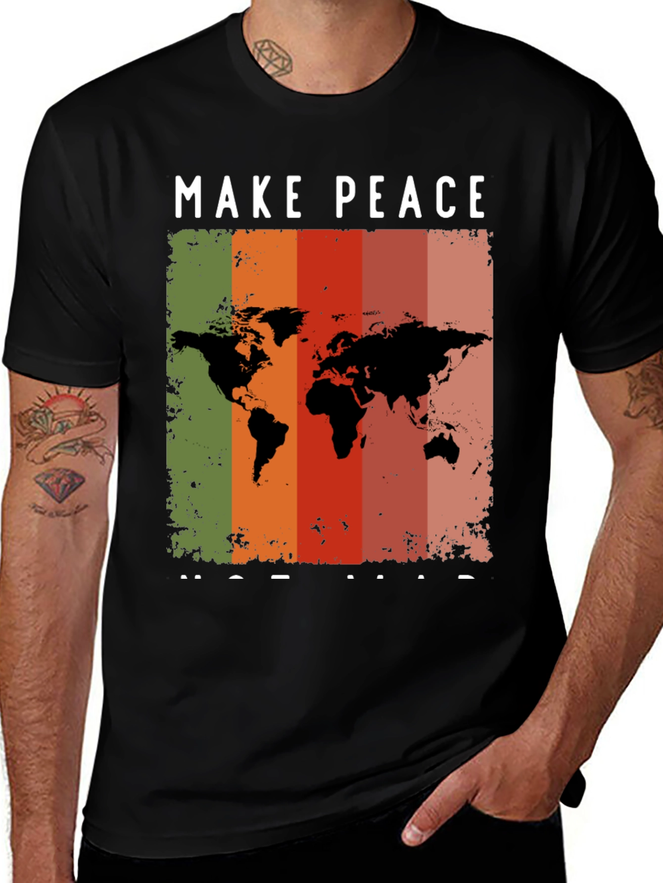 Make Peace Not War Graphic Tee