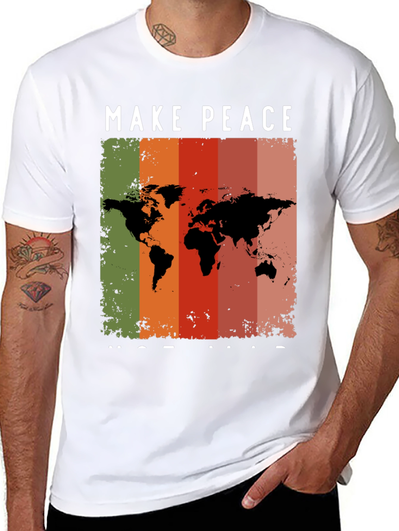Make Peace Not War Graphic Tee