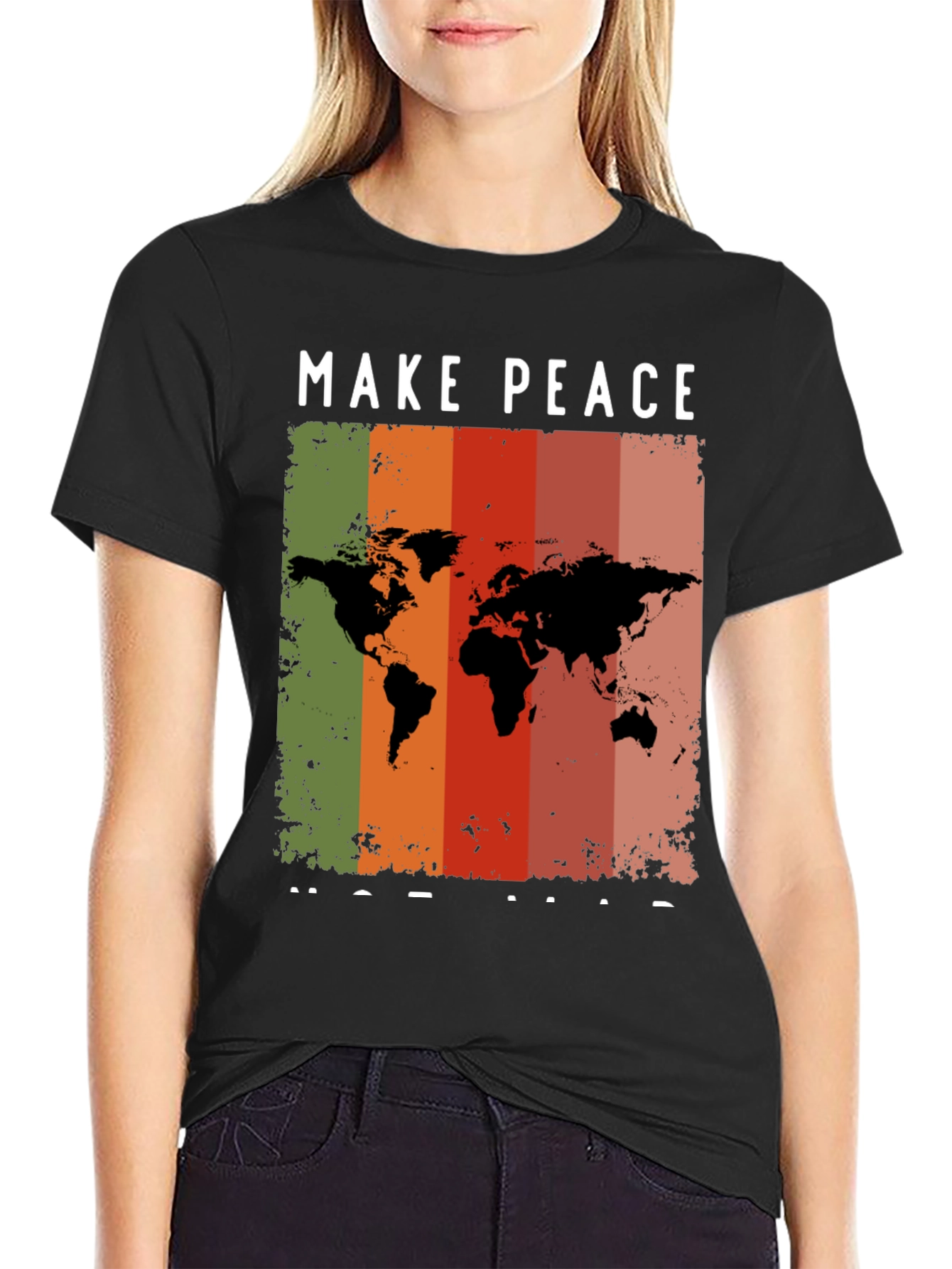 Make Peace Not War Graphic Tee