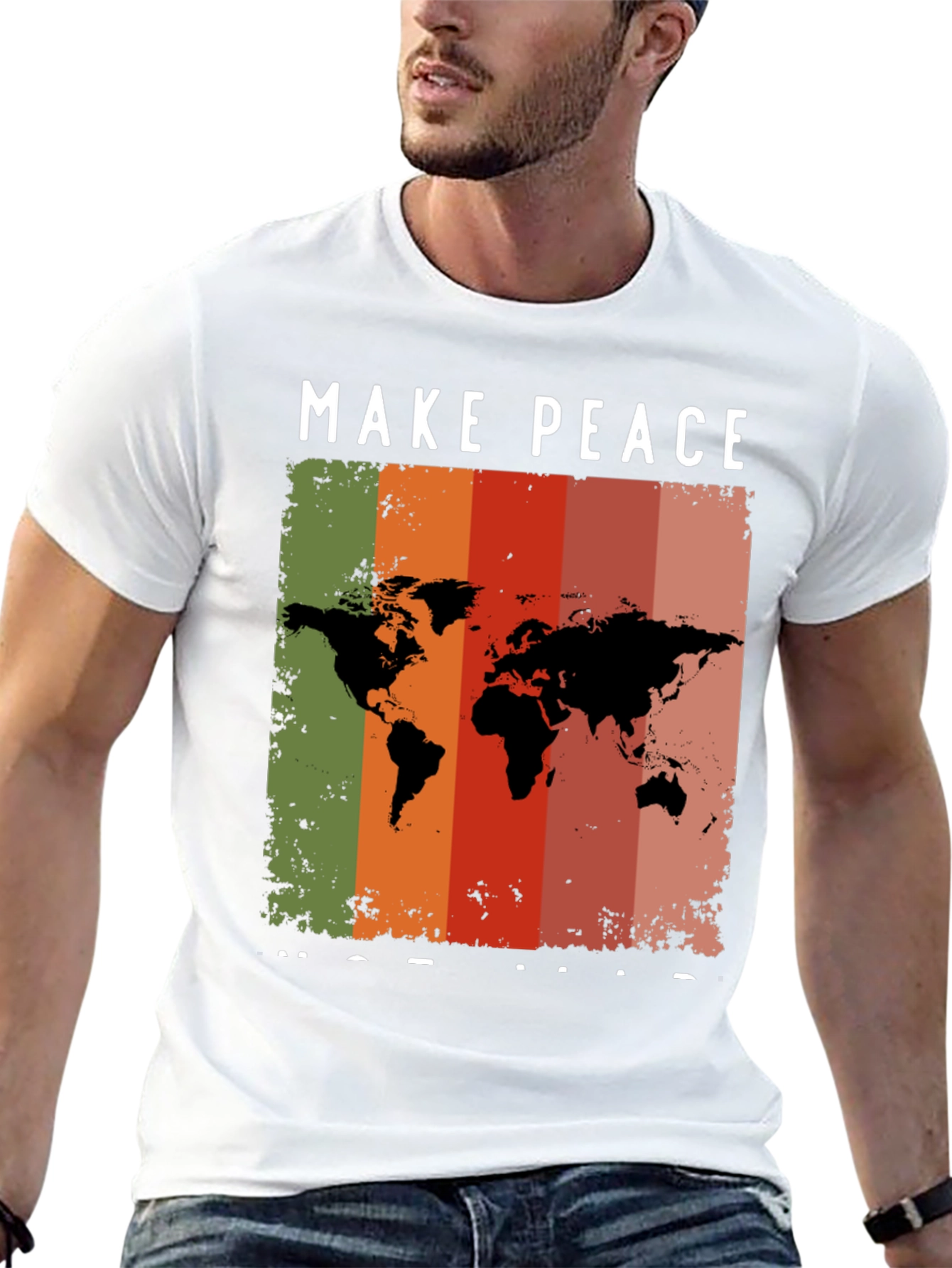 Make Peace Not War Graphic Tee