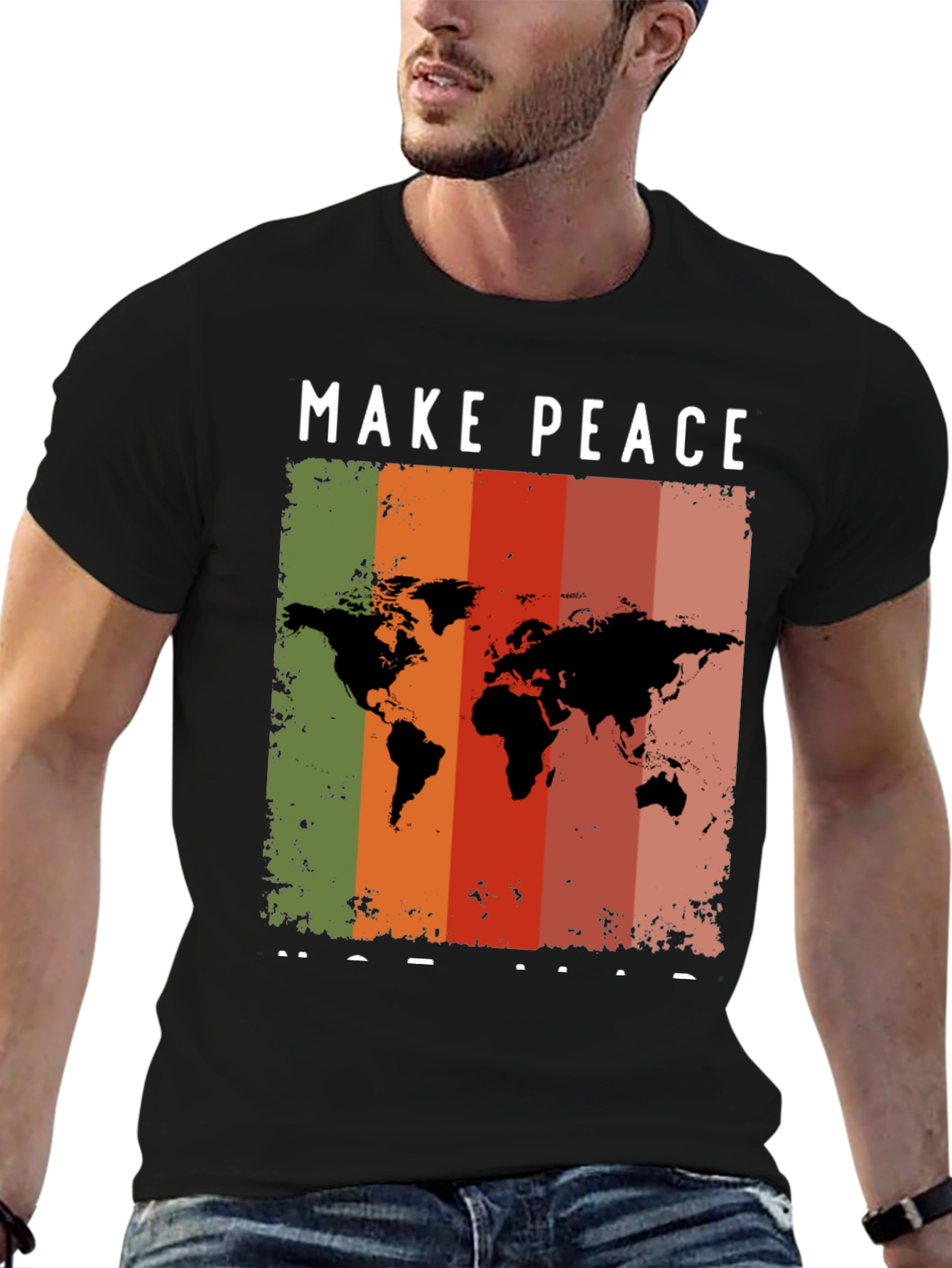 Make Peace Not War Graphic Tee