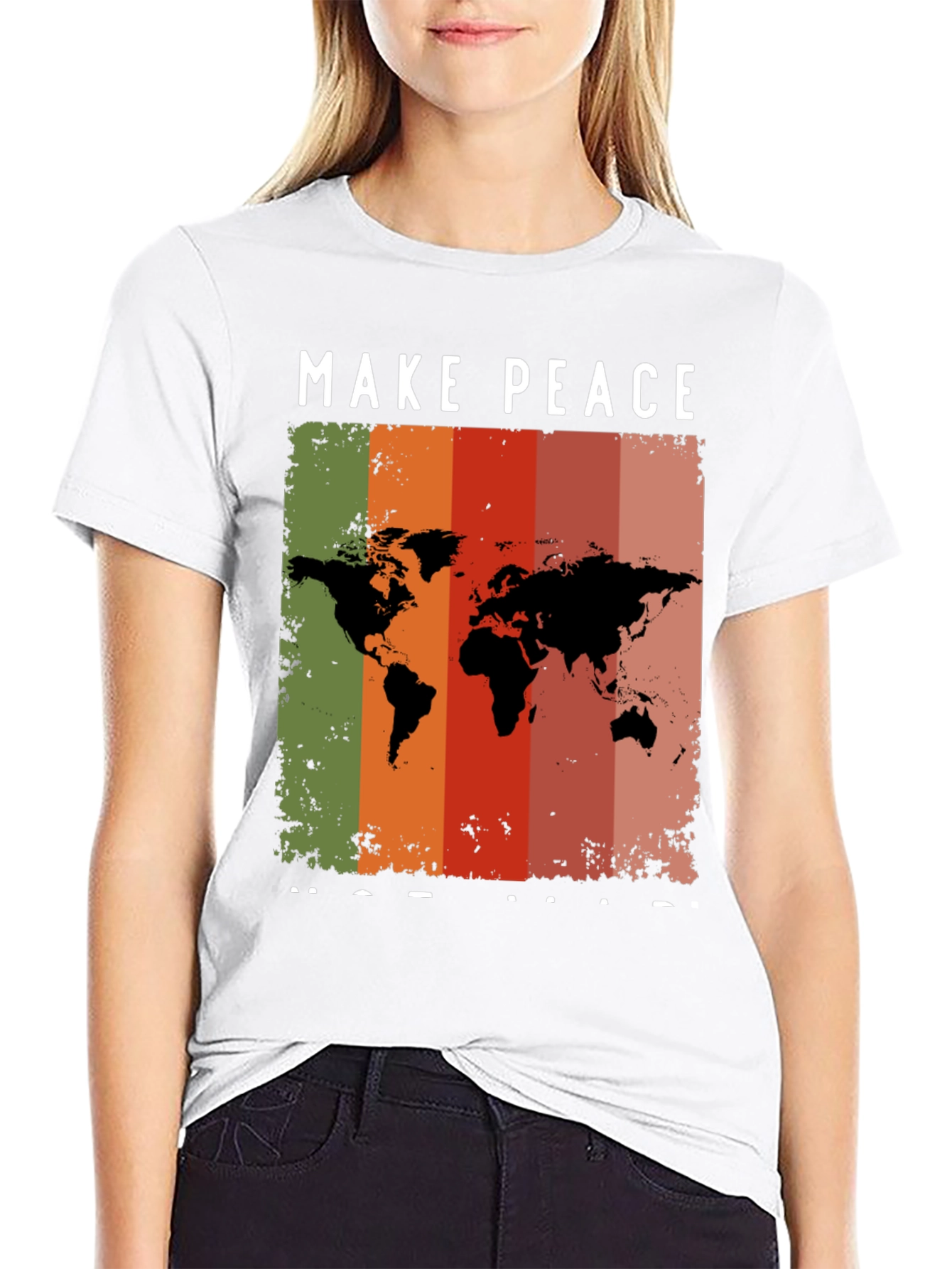 Make Peace Not War Graphic Tee