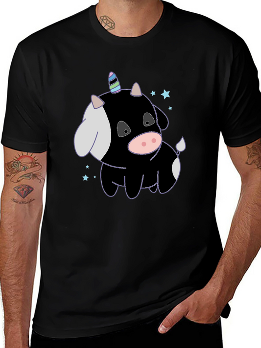 Unicorn Cow T-Shirt - Whimsical & Fun!