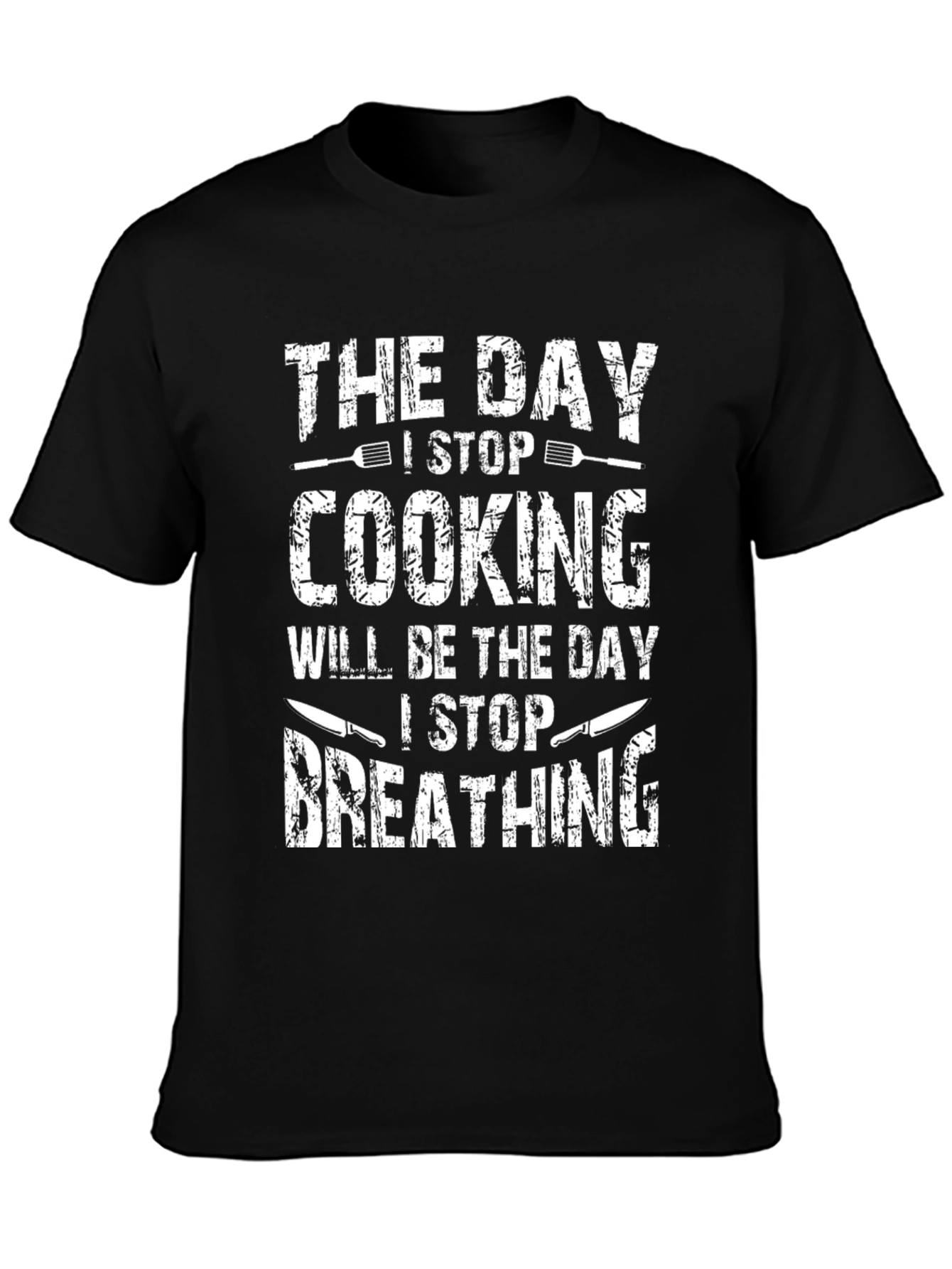 Cooking is Life Mens T-Shirt