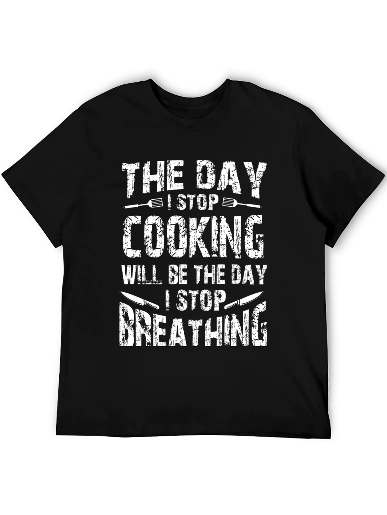 Cooking is Life Mens T-Shirt