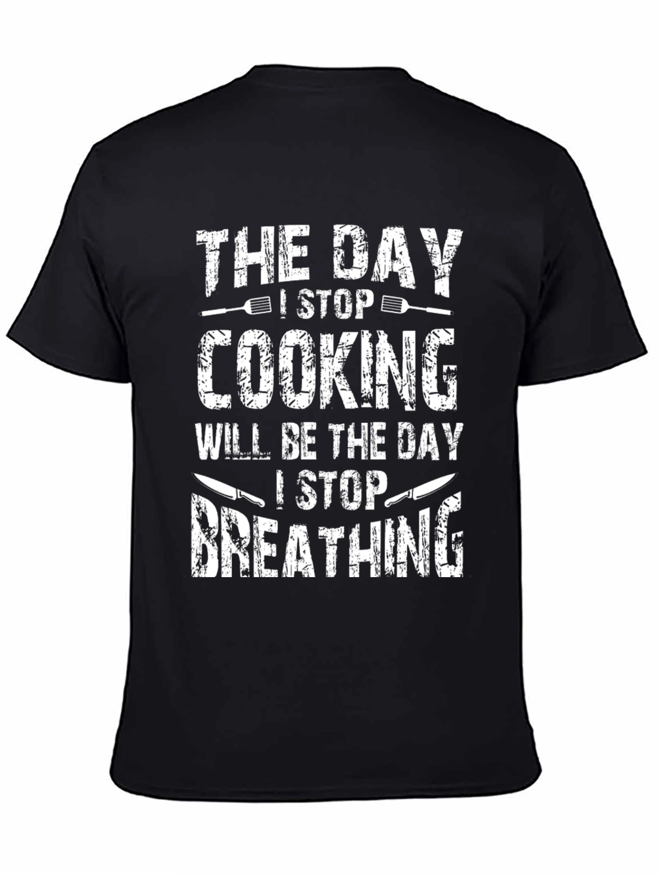 Cooking is Life Mens T-Shirt