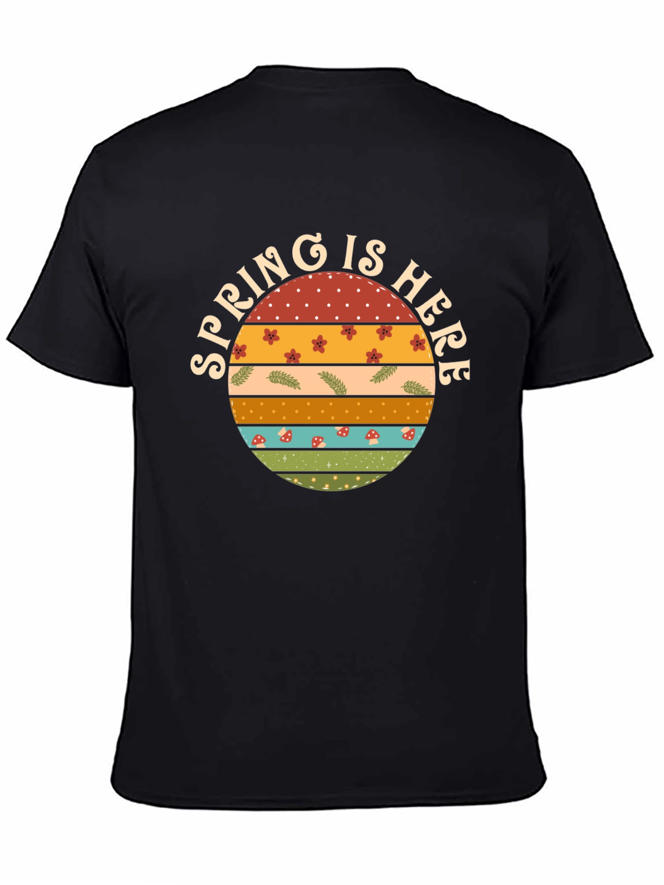 Spring is Here Graphic Tee - Retro Style