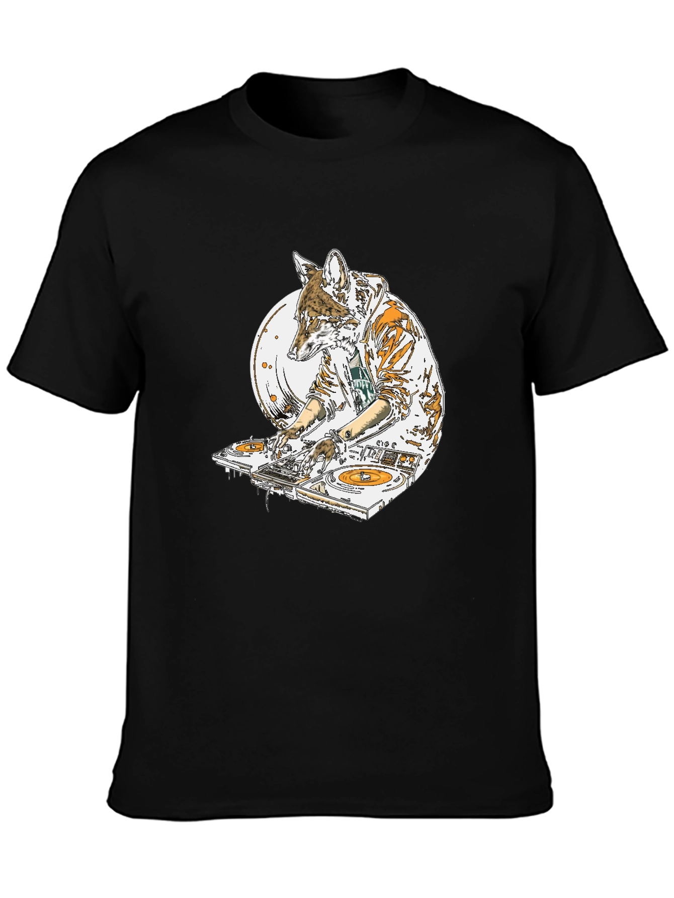 DJ Coyote Graphic T-Shirt