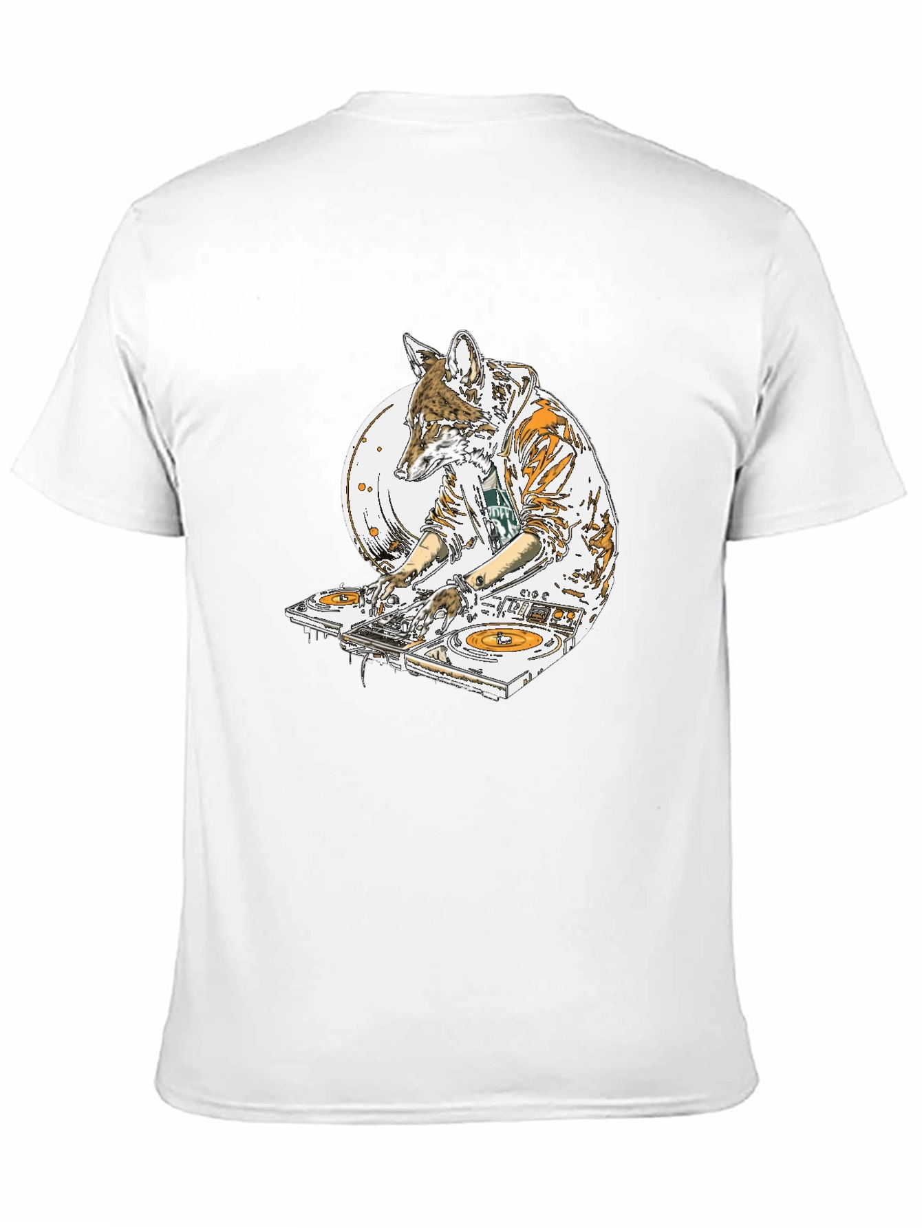 DJ Coyote Graphic T-Shirt